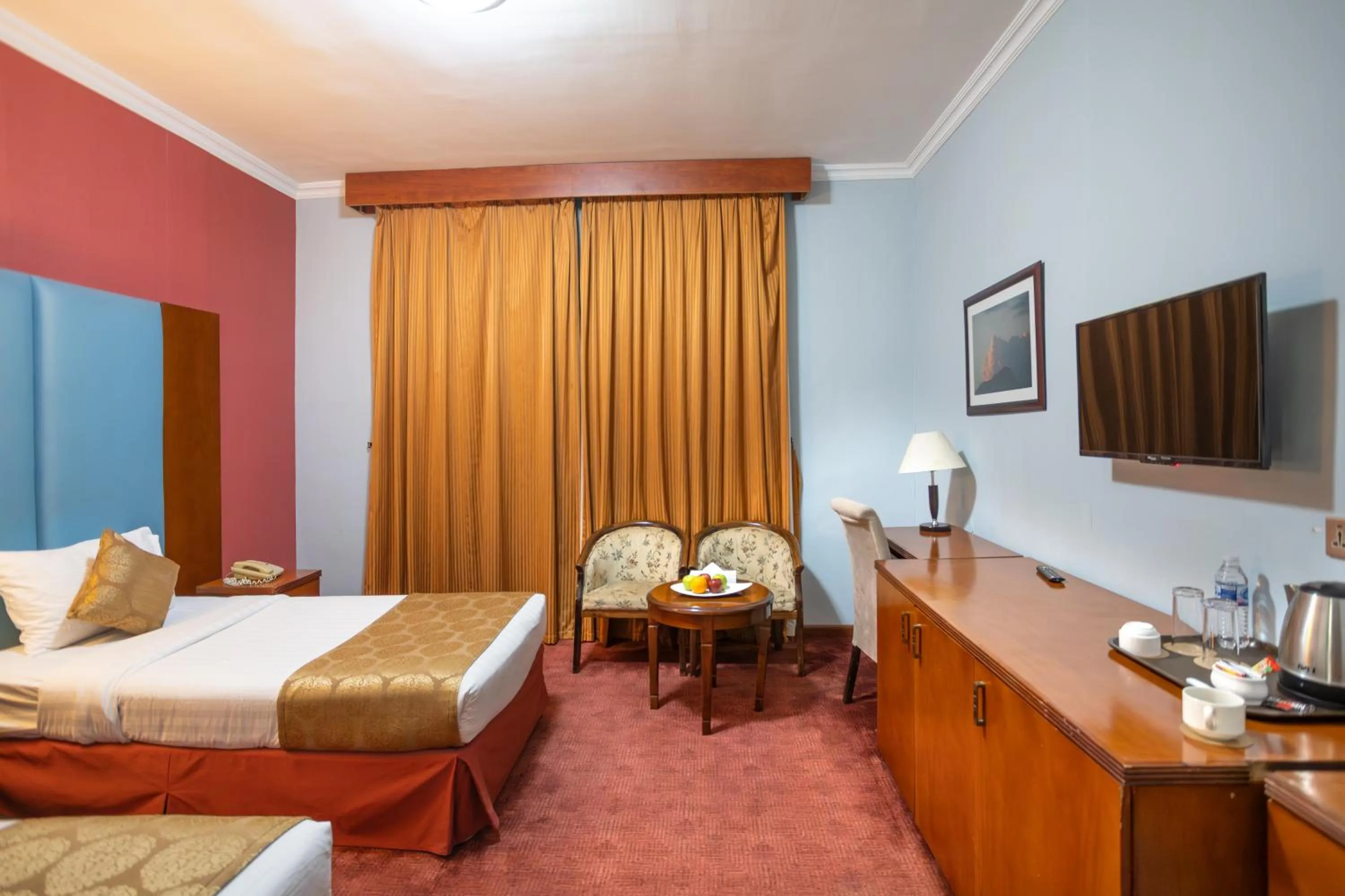 Bed in THE PARK HOTEL Formerly Al Jawhara Gardens