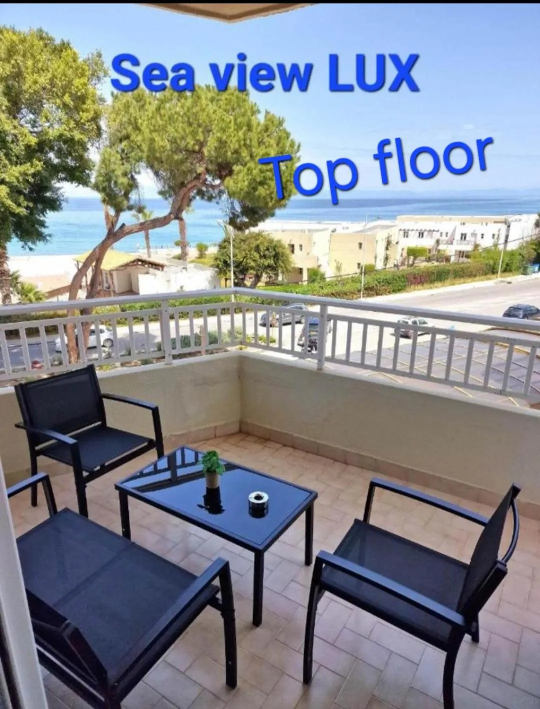 Balcony/Terrace in BLUE EYES APARTMENTS