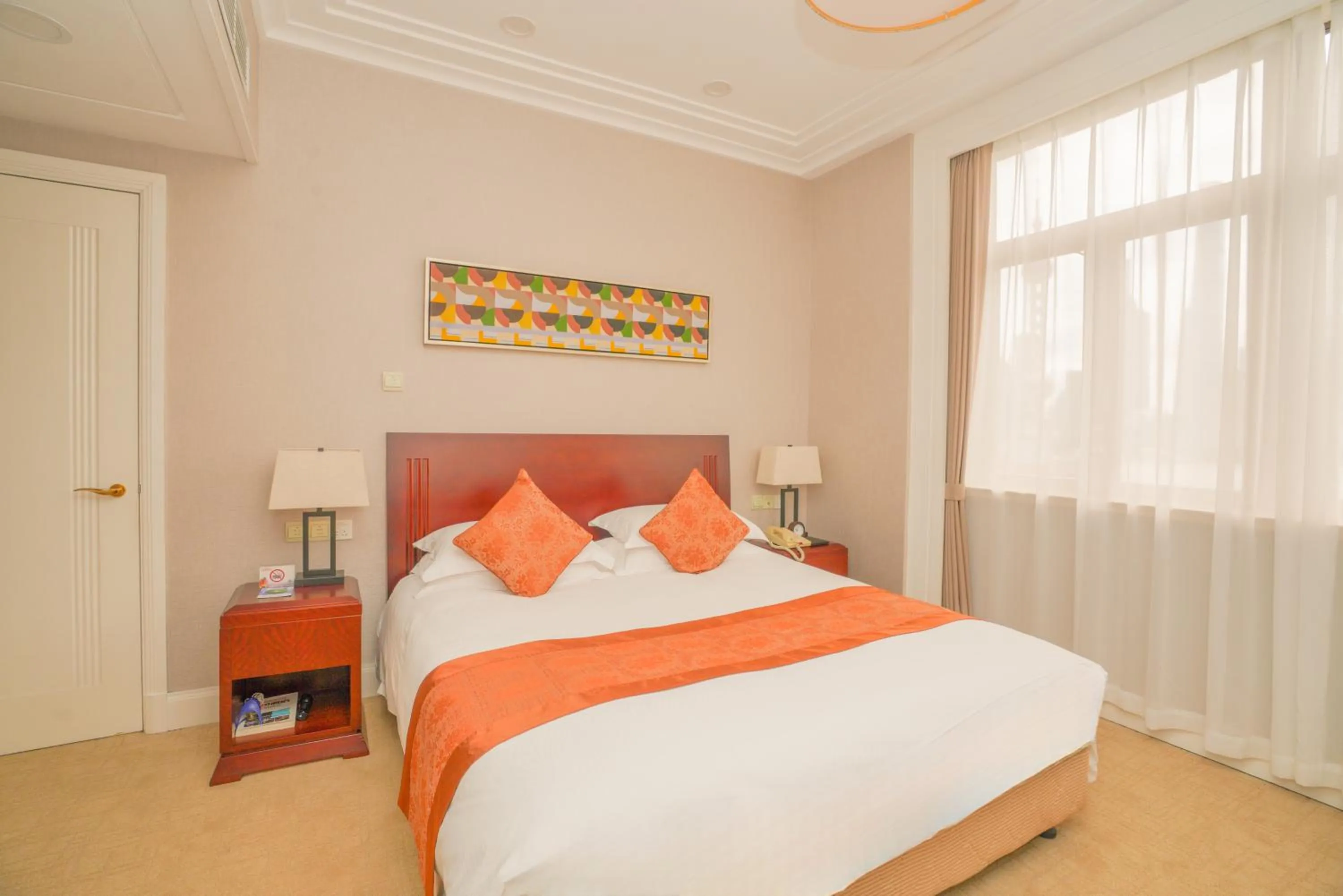 Bedroom, Bed in Broadway Mansions Hotel - On the Bund - Journey Through Time Old Shanghai Republic Dreams