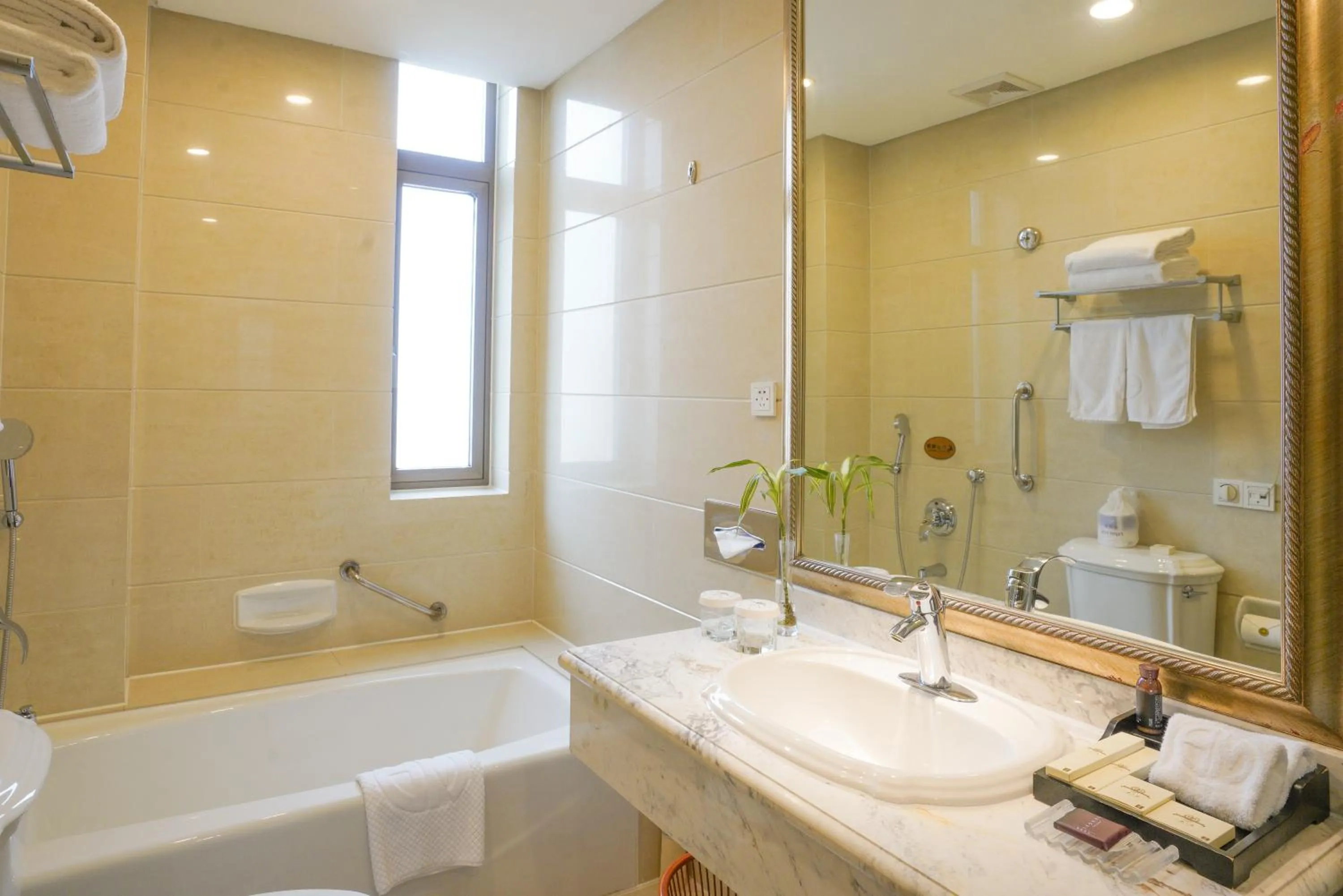 Toilet in Broadway Mansions Hotel - On the Bund - Journey Through Time Old Shanghai Republic Dreams