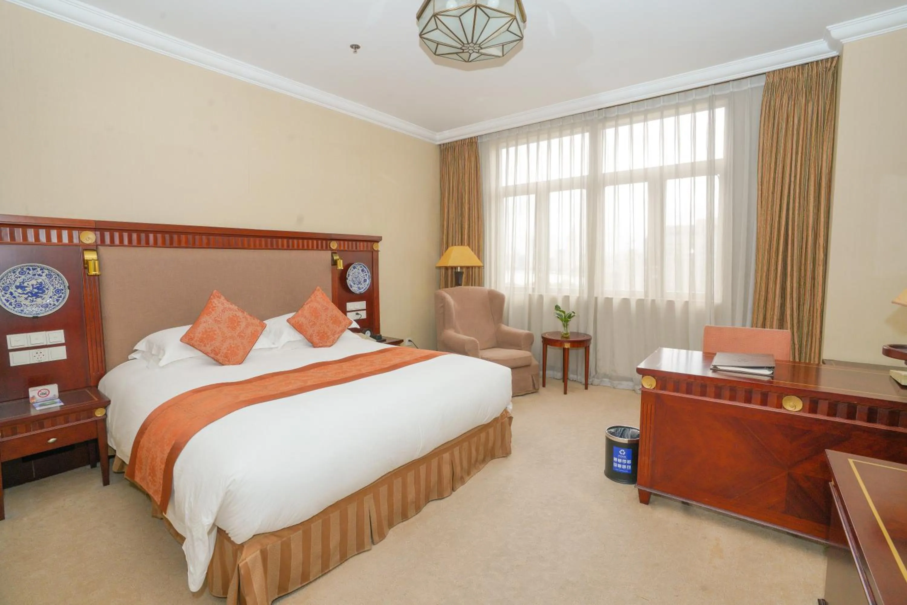 Bedroom, Bed in Broadway Mansions Hotel - On the Bund - Journey Through Time Old Shanghai Republic Dreams