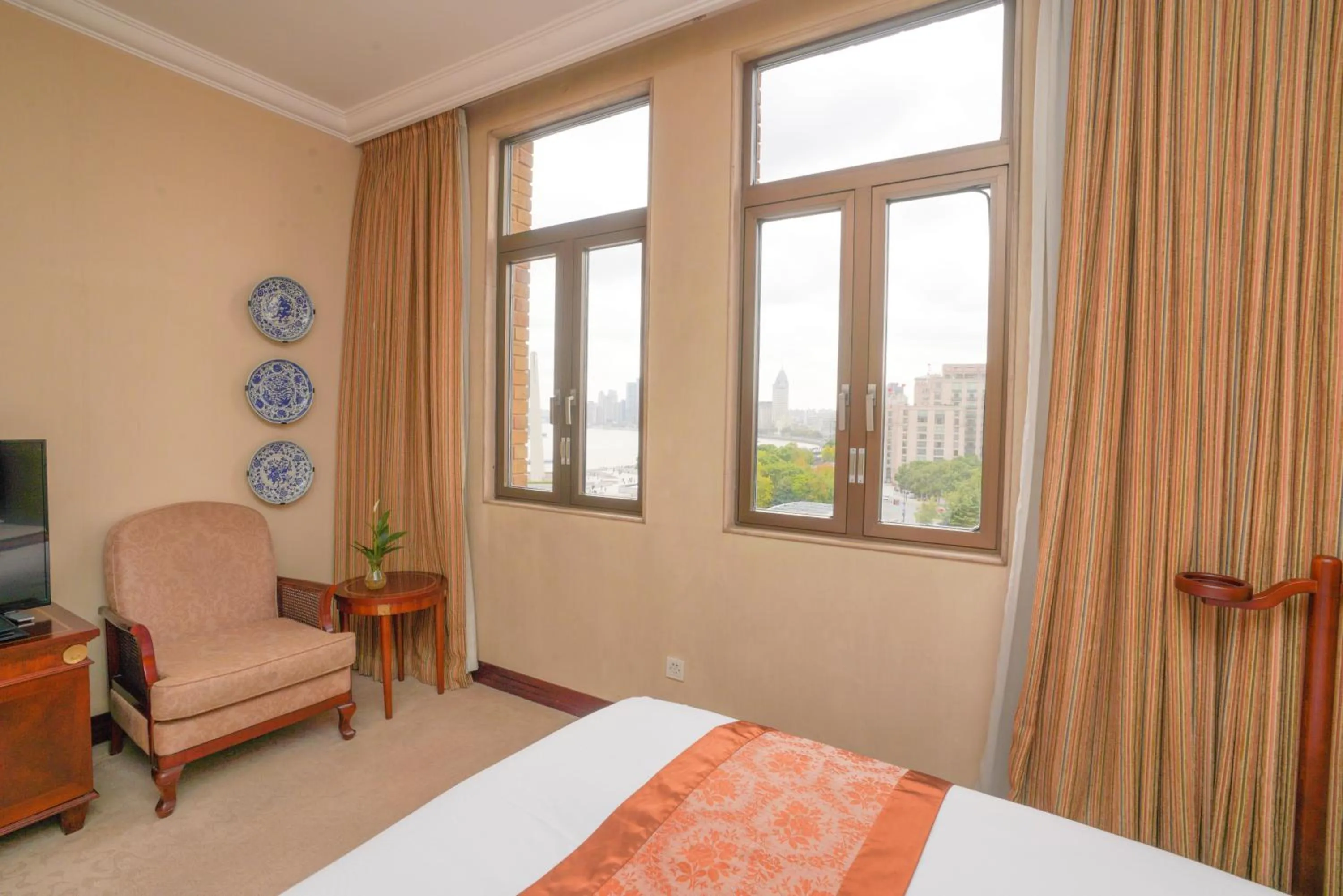 Other, Bed in Broadway Mansions Hotel - On the Bund - Journey Through Time Old Shanghai Republic Dreams