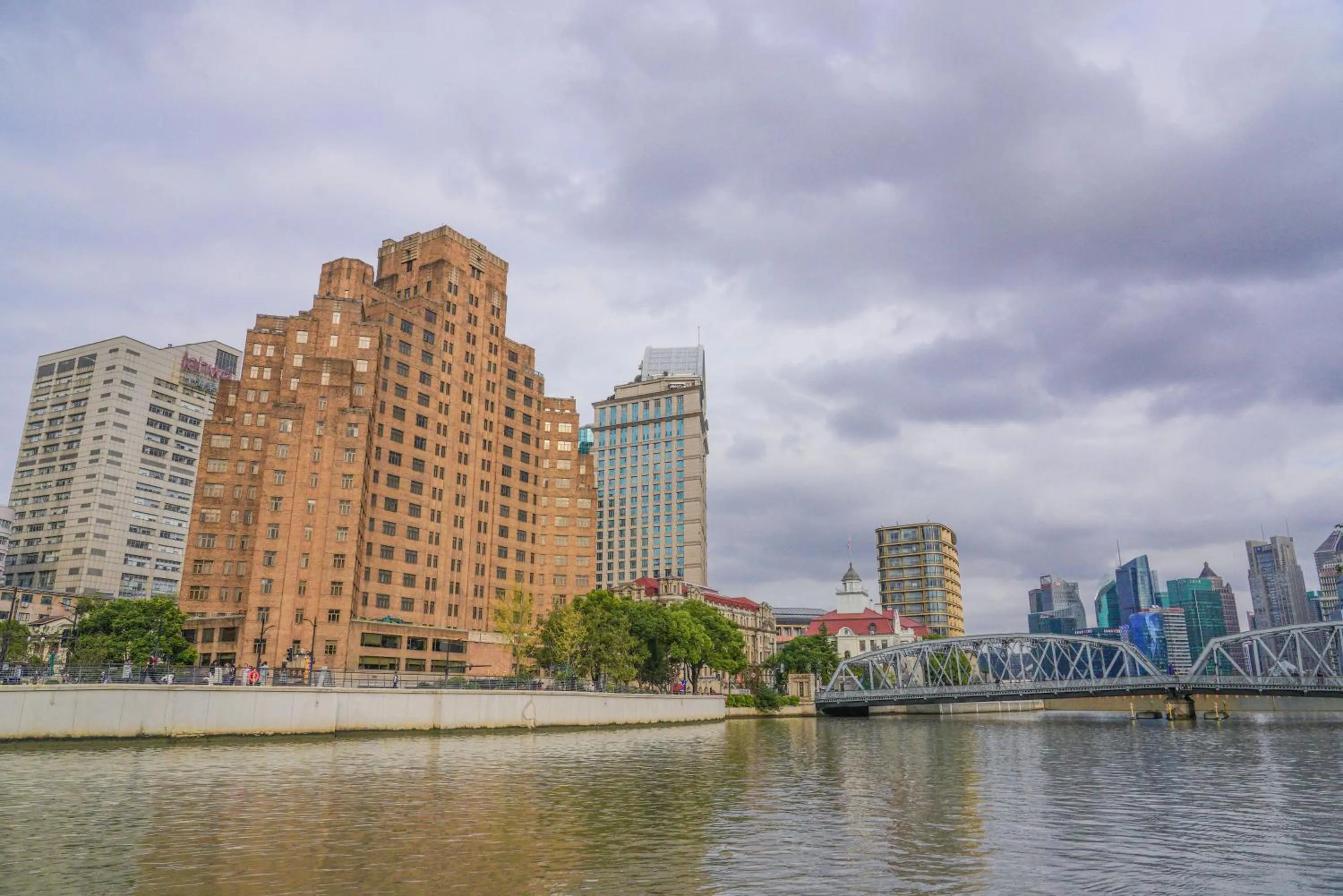 Property building in Broadway Mansions Hotel - On the Bund - Journey Through Time Old Shanghai Republic Dreams