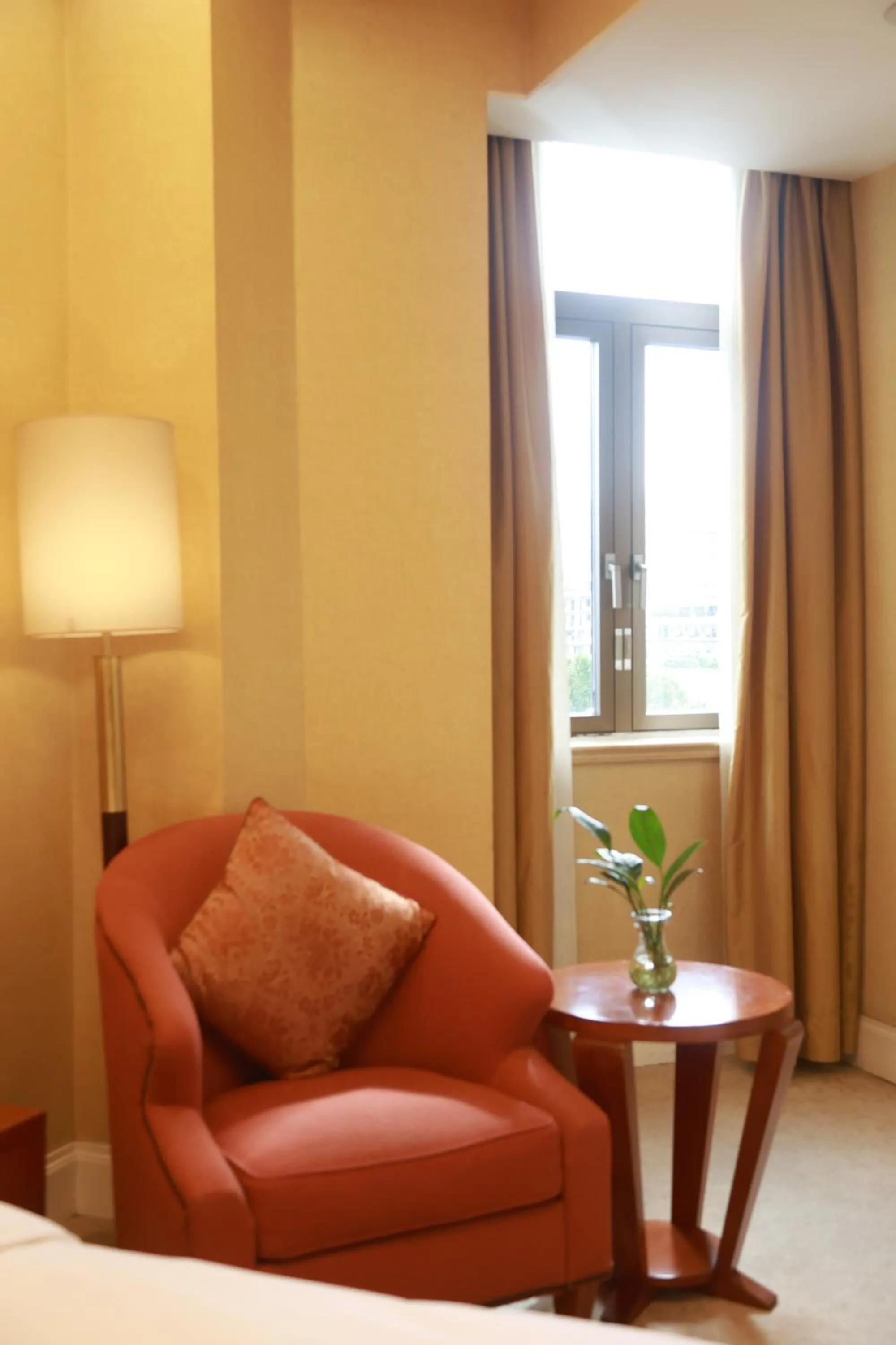 Seating area in Broadway Mansions Hotel - On the Bund - Journey Through Time Old Shanghai Republic Dreams