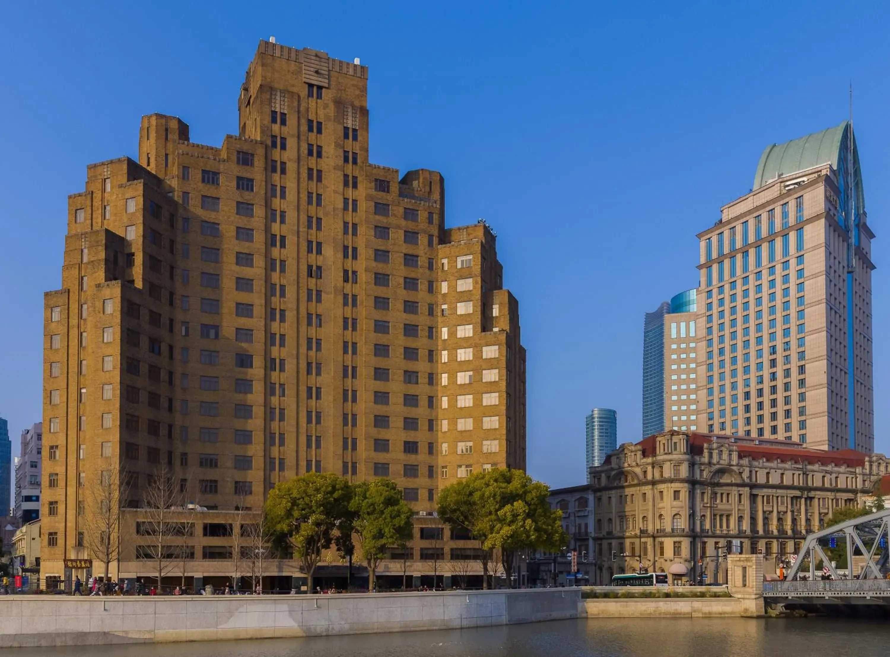 Property building in Broadway Mansions Hotel - On the Bund - Journey Through Time Old Shanghai Republic Dreams Property building in Broadway Mansions Hotel - On the Bund - Journey Through Time Old Shanghai Republic Dreams