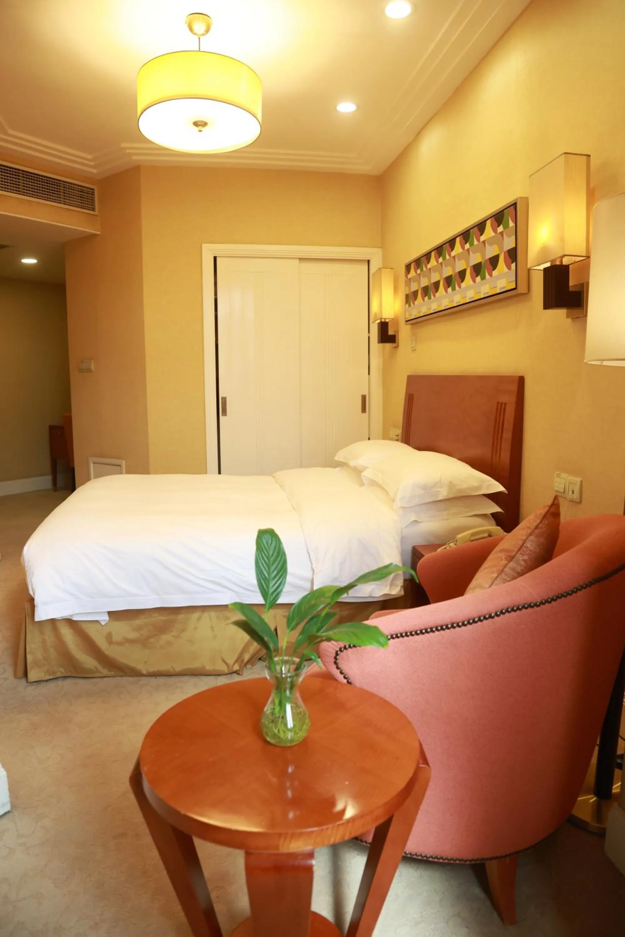 Bed in Broadway Mansions Hotel - On the Bund - Journey Through Time Old Shanghai Republic Dreams