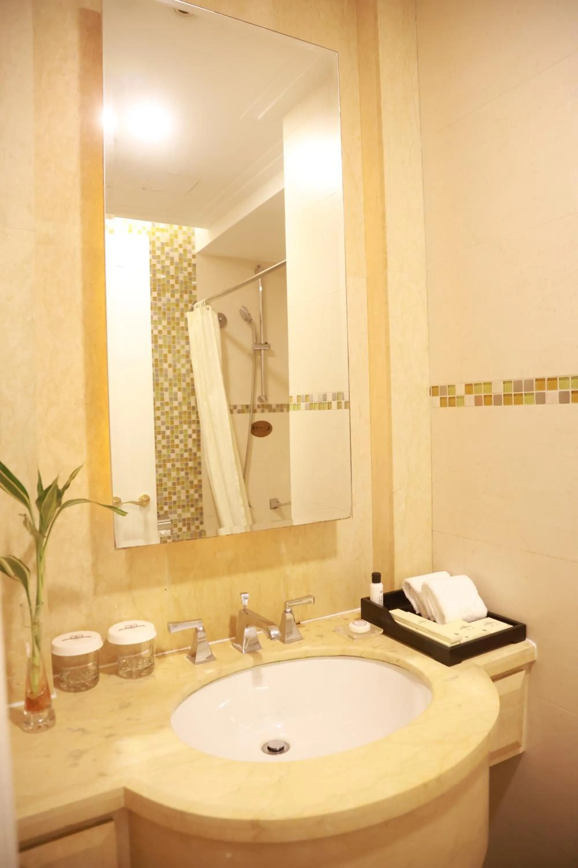 Bathroom in Broadway Mansions Hotel - On the Bund - Journey Through Time Old Shanghai Republic Dreams