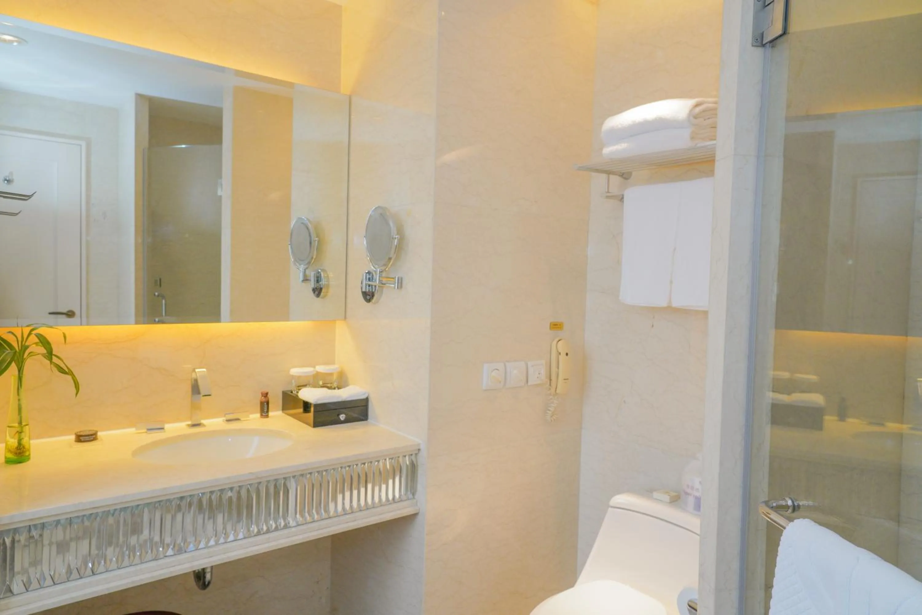 Toilet in Broadway Mansions Hotel - On the Bund - Journey Through Time Old Shanghai Republic Dreams