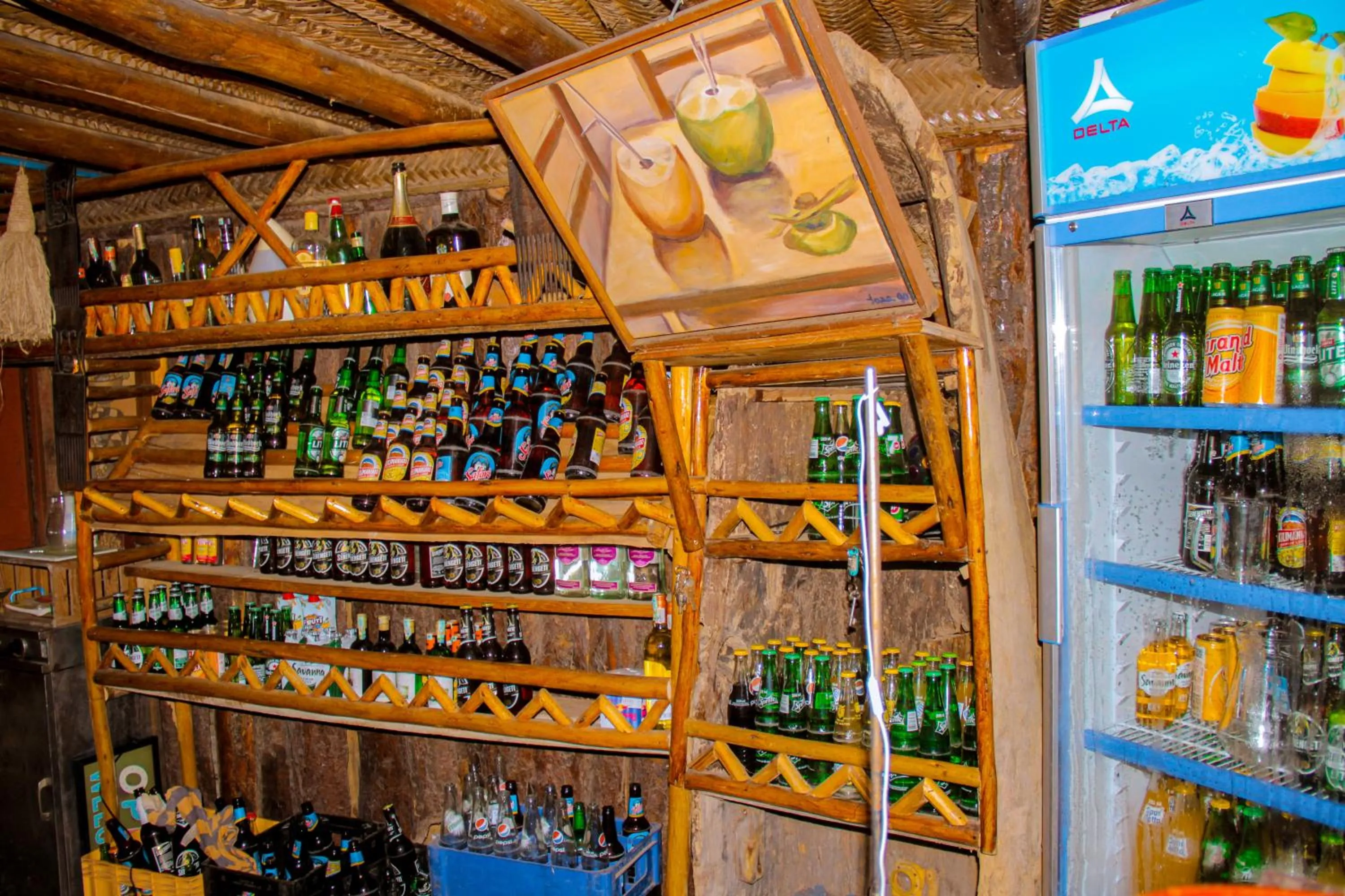 Lounge or bar in Mikoko Beach & Cottages
