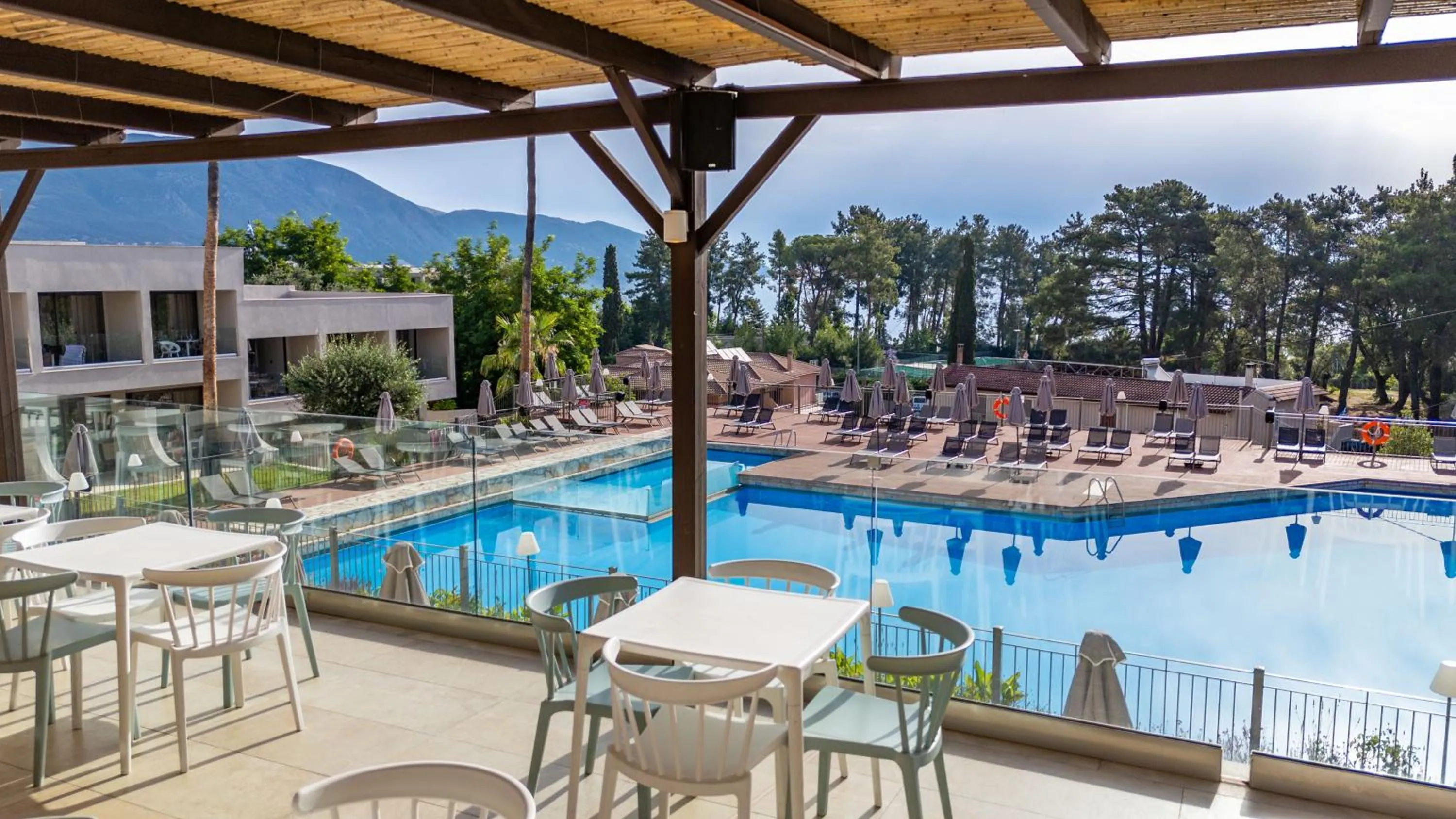 Patio in Iolida Corfu Resort & Spa by Smile Hotels