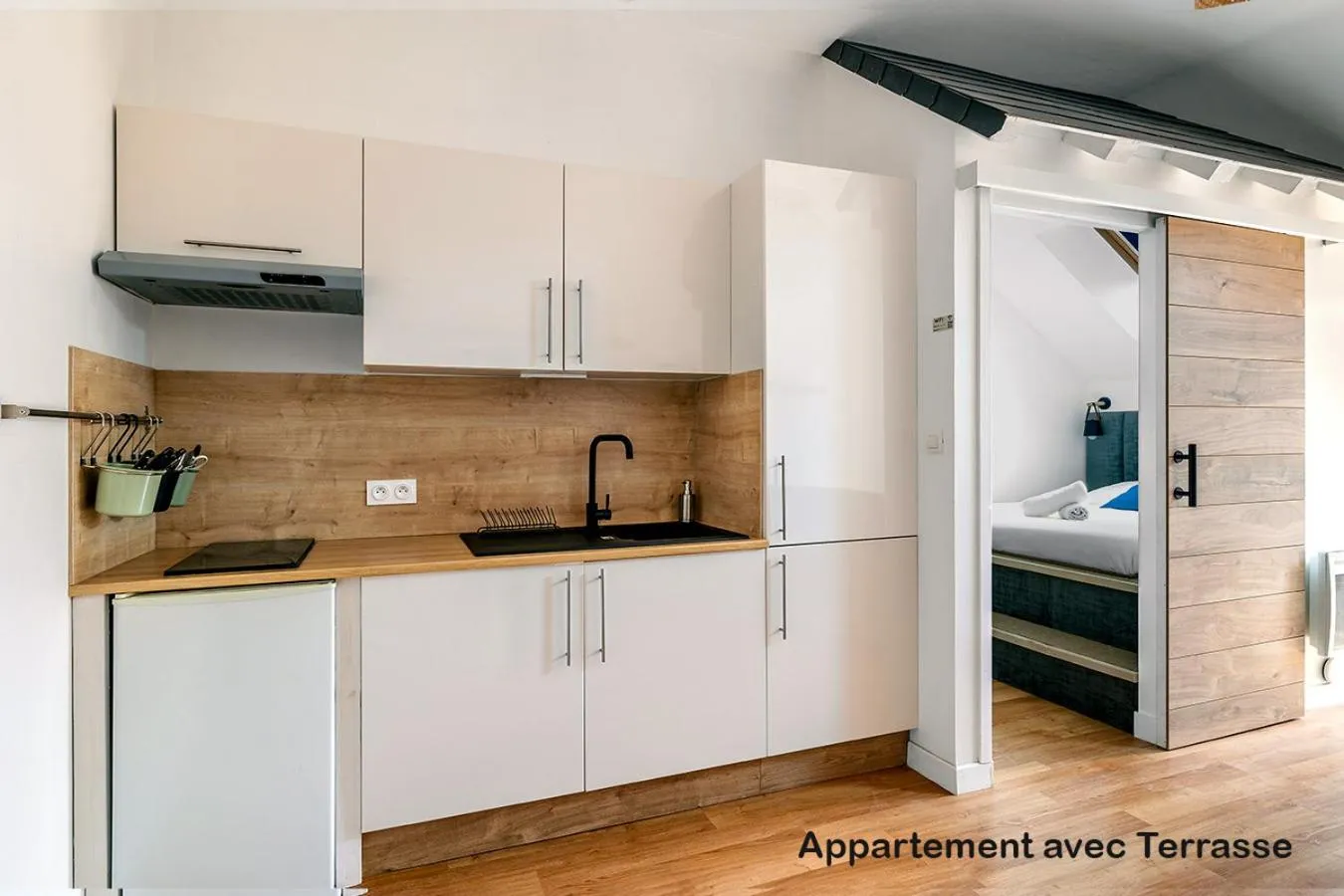 kitchen in MAYA Appartements & Suites