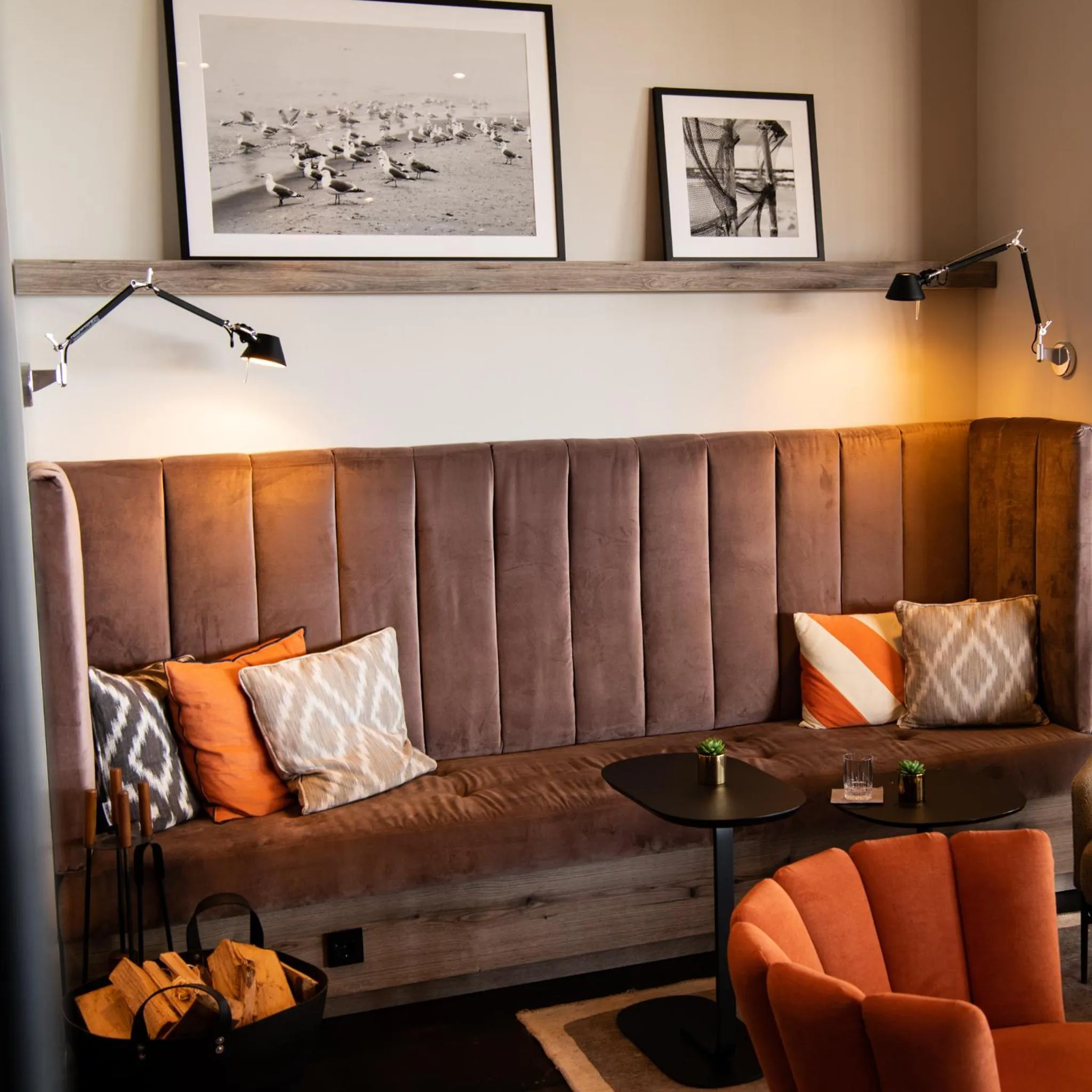 Lounge or bar in Strandhotel Ostseeblick