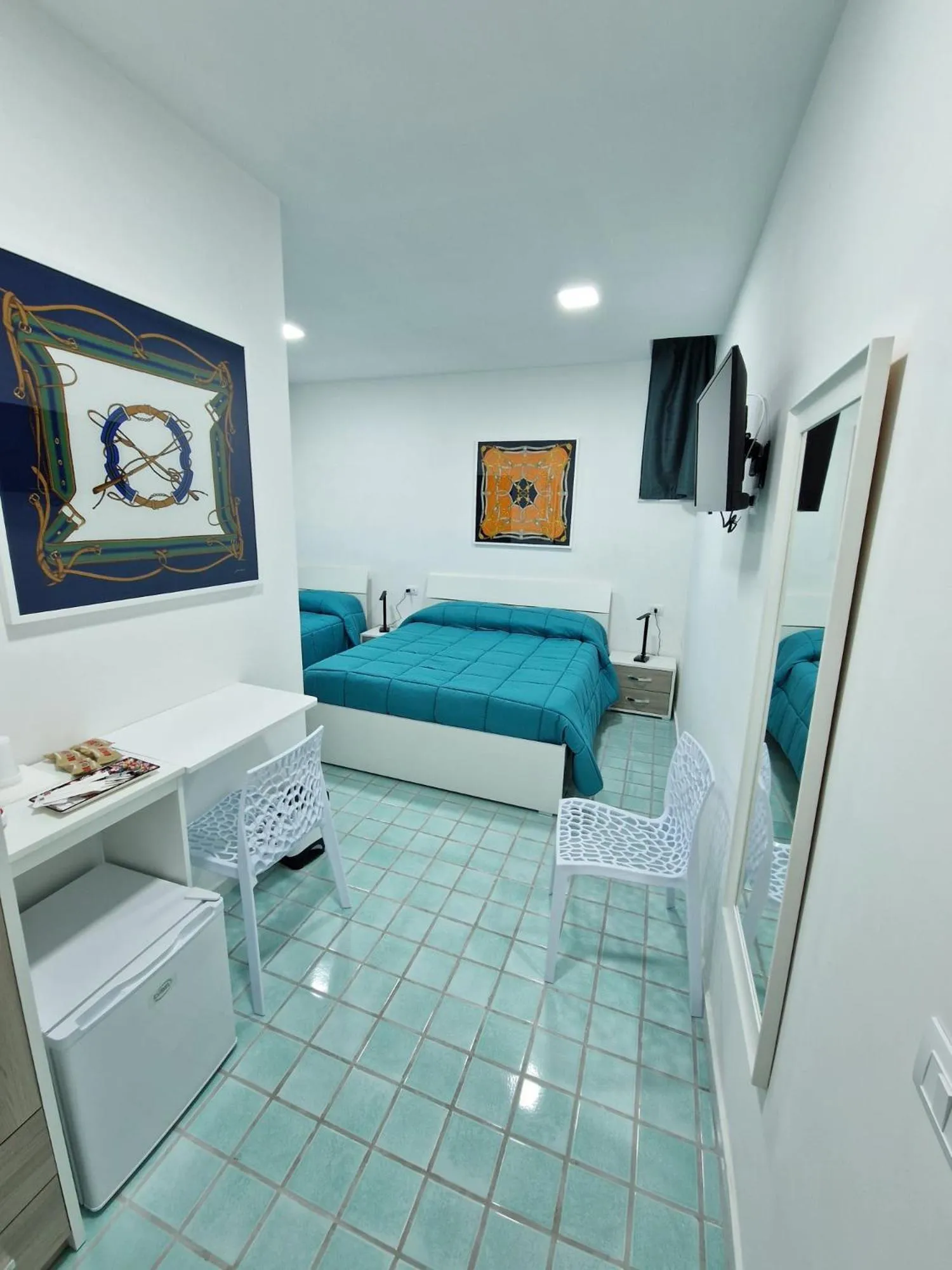 Bed in B&B HERCULANEUM RUINS