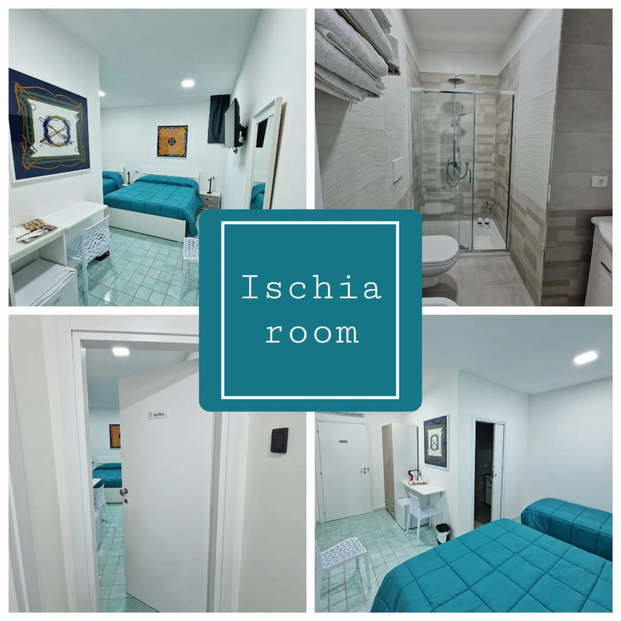 Bed in B&B HERCULANEUM RUINS