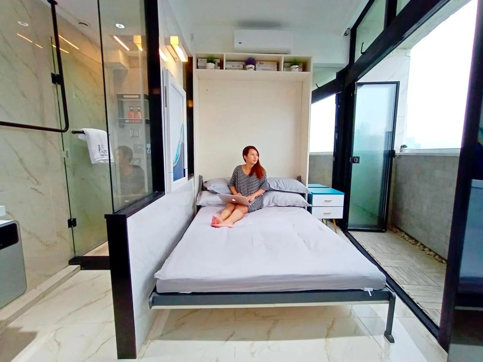 Bed in Harbour Hella Inn