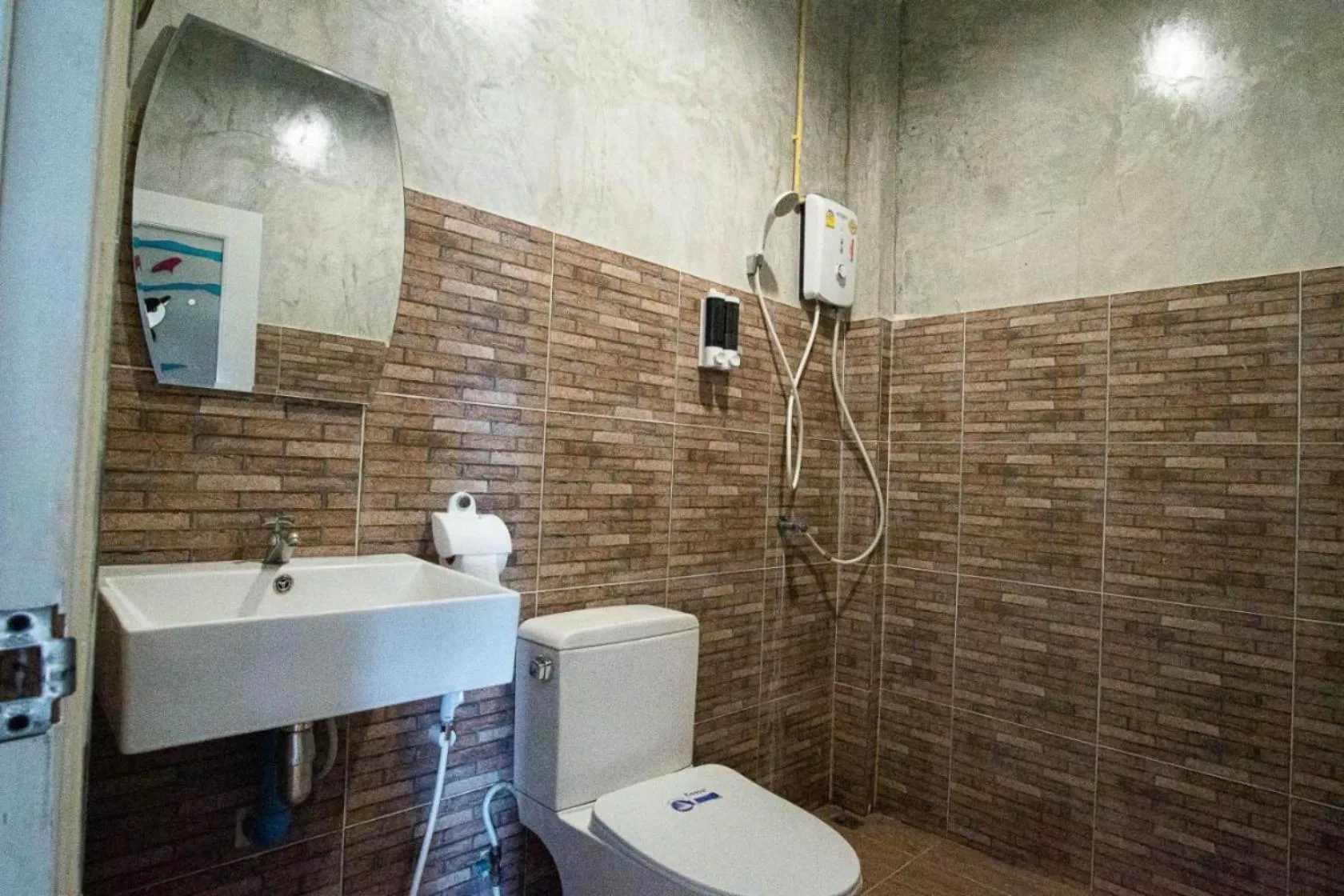 Bathroom in Long Lake Resort