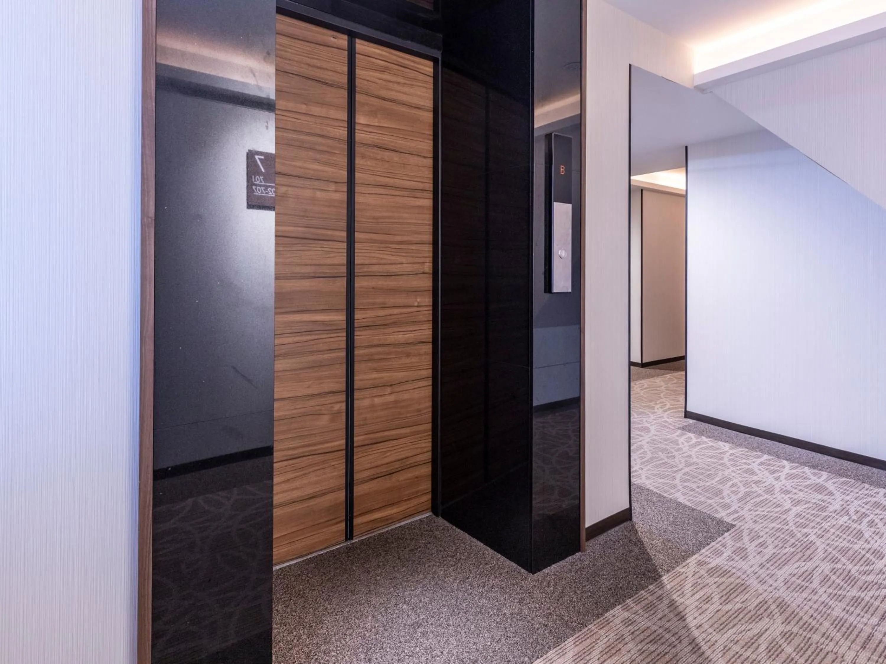 elevator in Trust Hotel