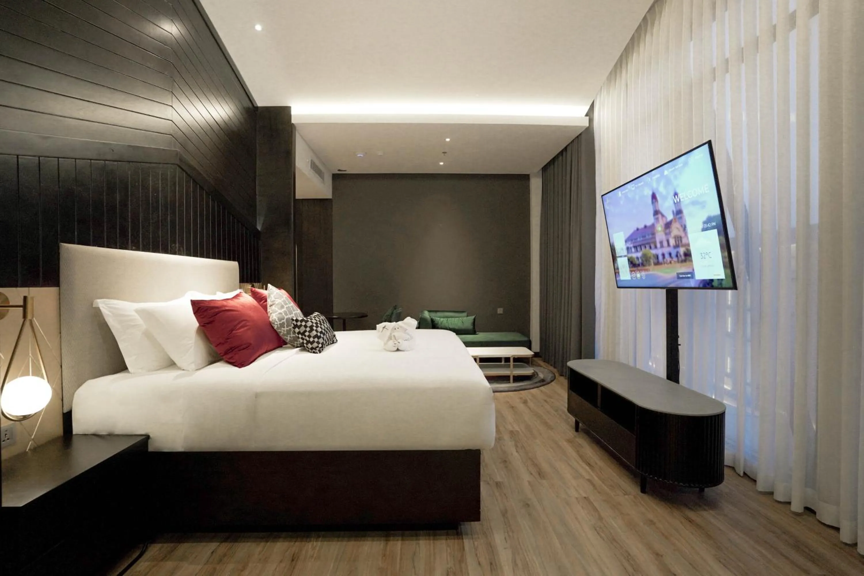 Photo of the whole room, Bed in Awann Sewu Boutique Hotel and Suite Semarang