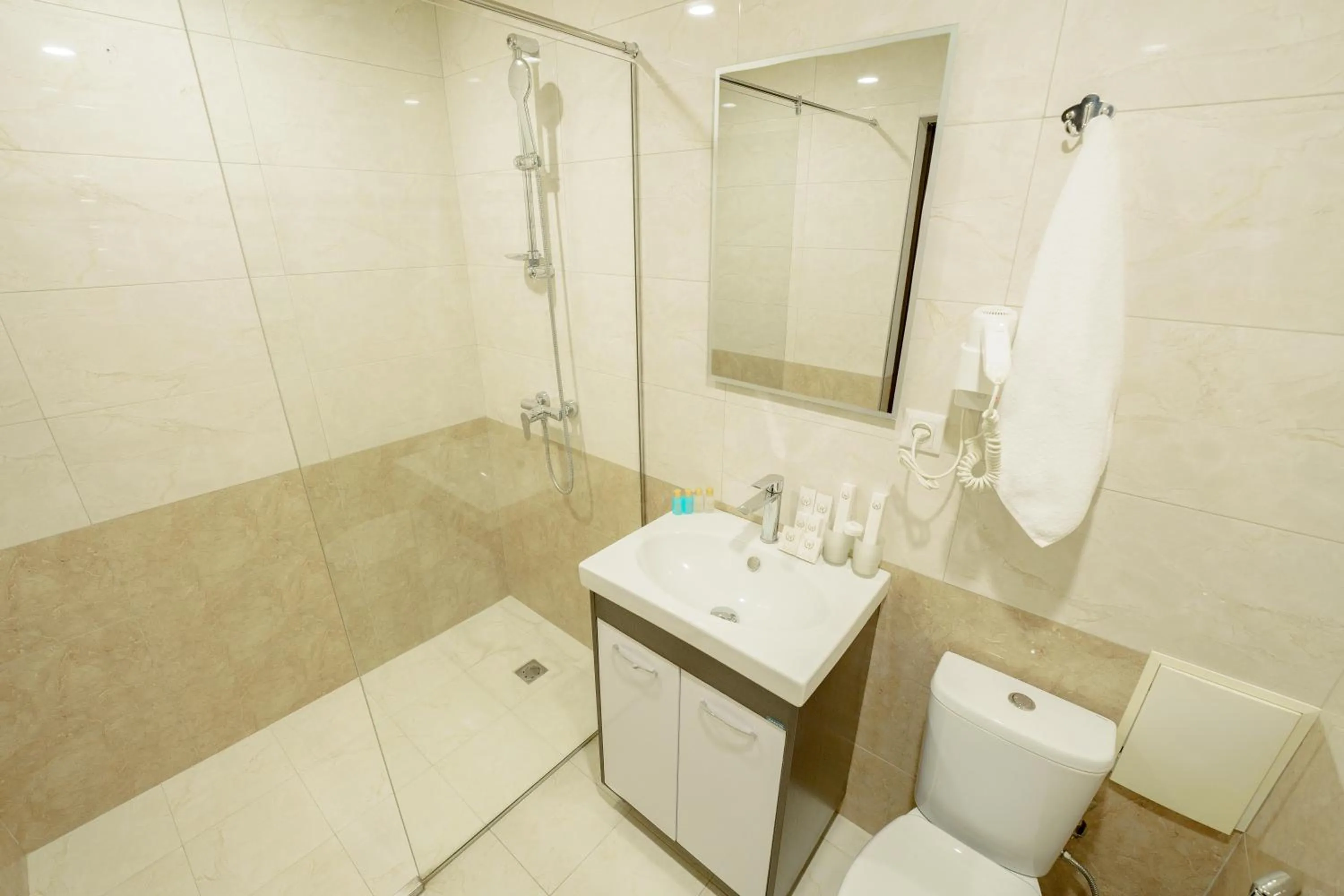 Toilet in Welcome Inn Hotel