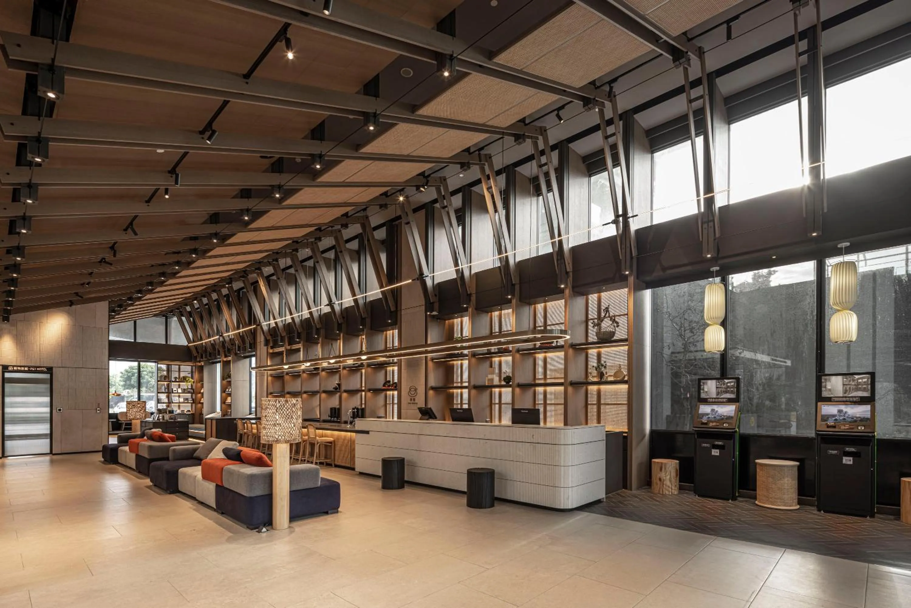 Lobby or reception in Lakeshore Hotel Hualien Taroko