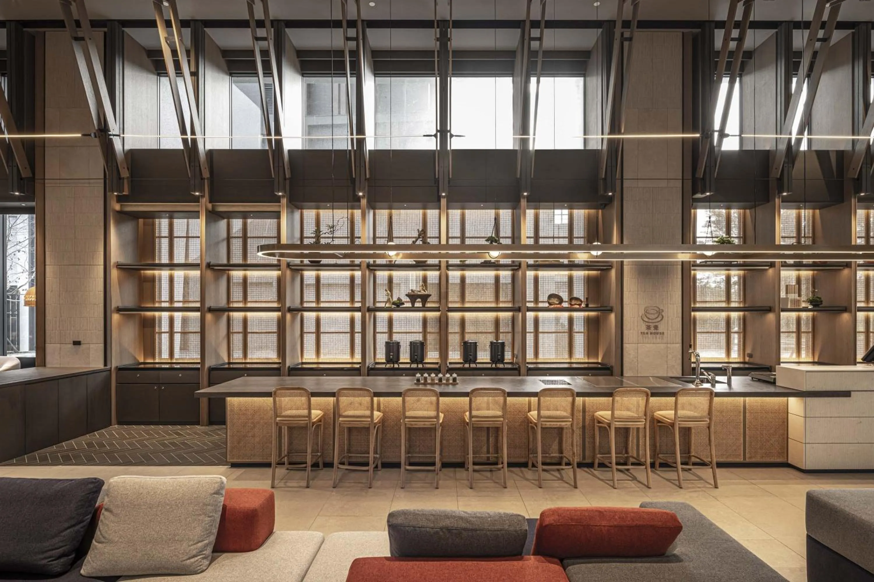 Lounge or bar in Lakeshore Hotel Hualien Taroko