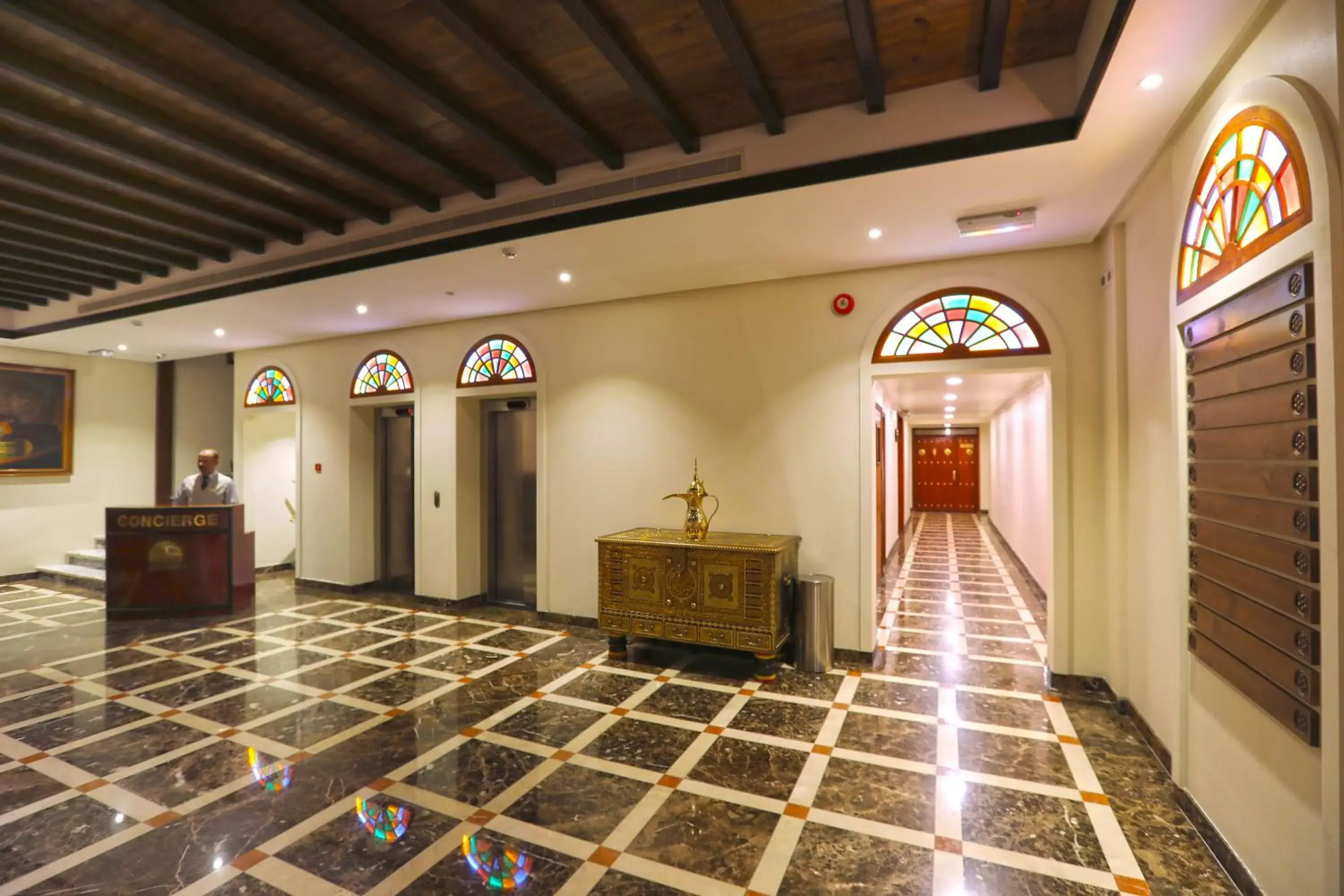 Lobby or reception in Delmon International Hotel Lobby or reception in Delmon International Hotel