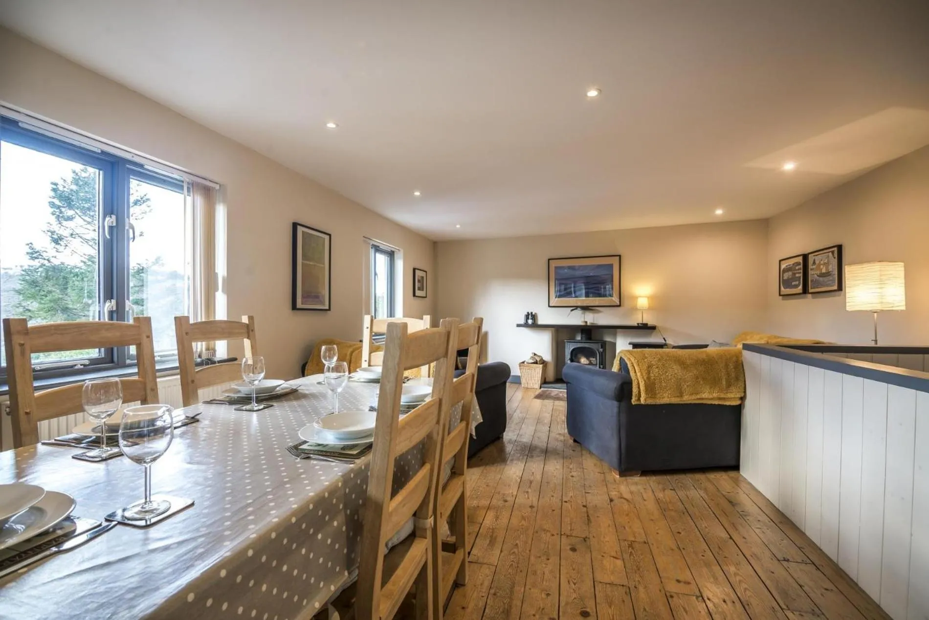 Floor plan in Rock Cottage - 3 Bedroom Holiday Home - Fishguard