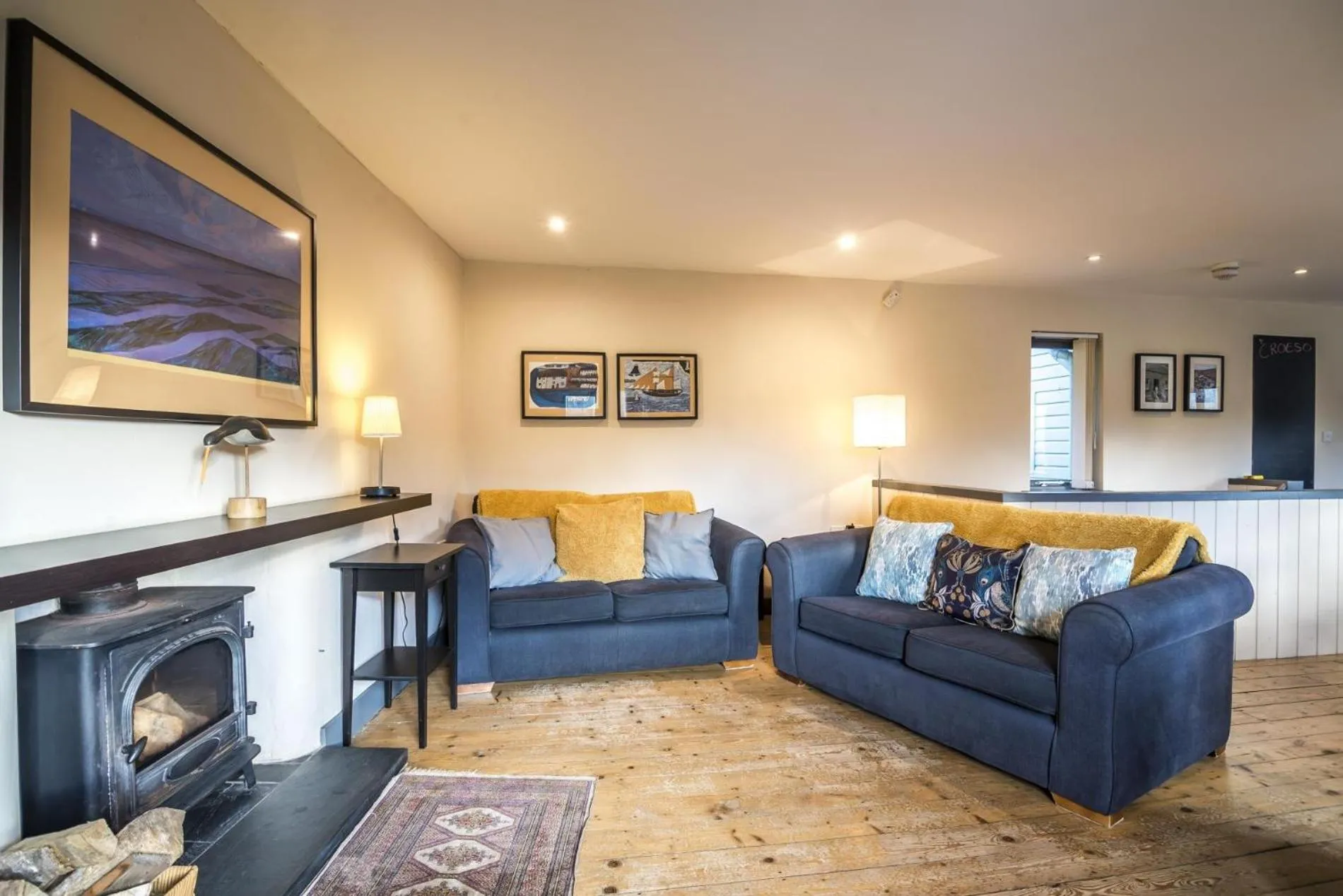 Floor plan in Rock Cottage - 3 Bedroom Holiday Home - Fishguard