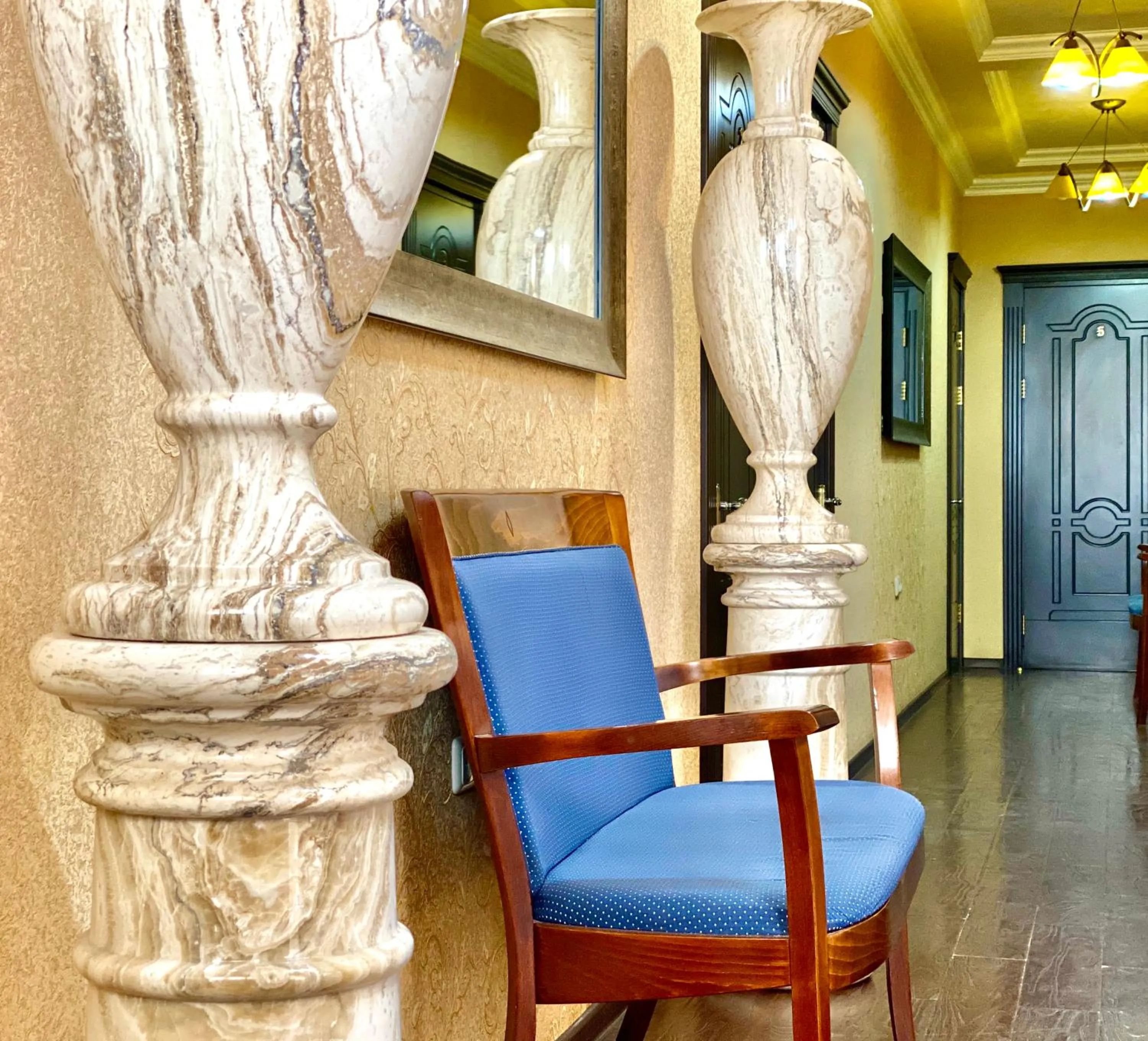 Seating area in Parvana Hotel