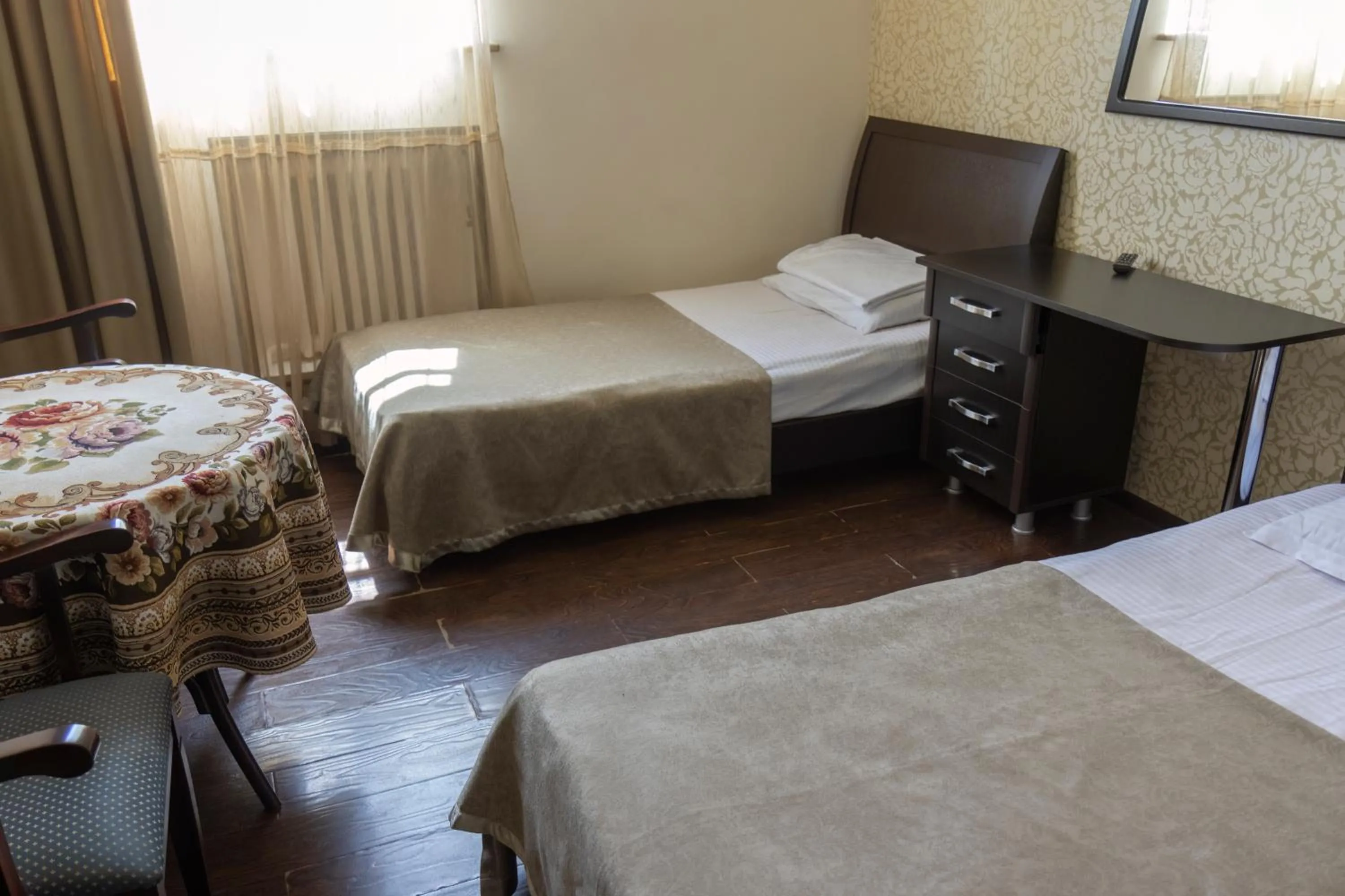 Bed in Parvana Hotel