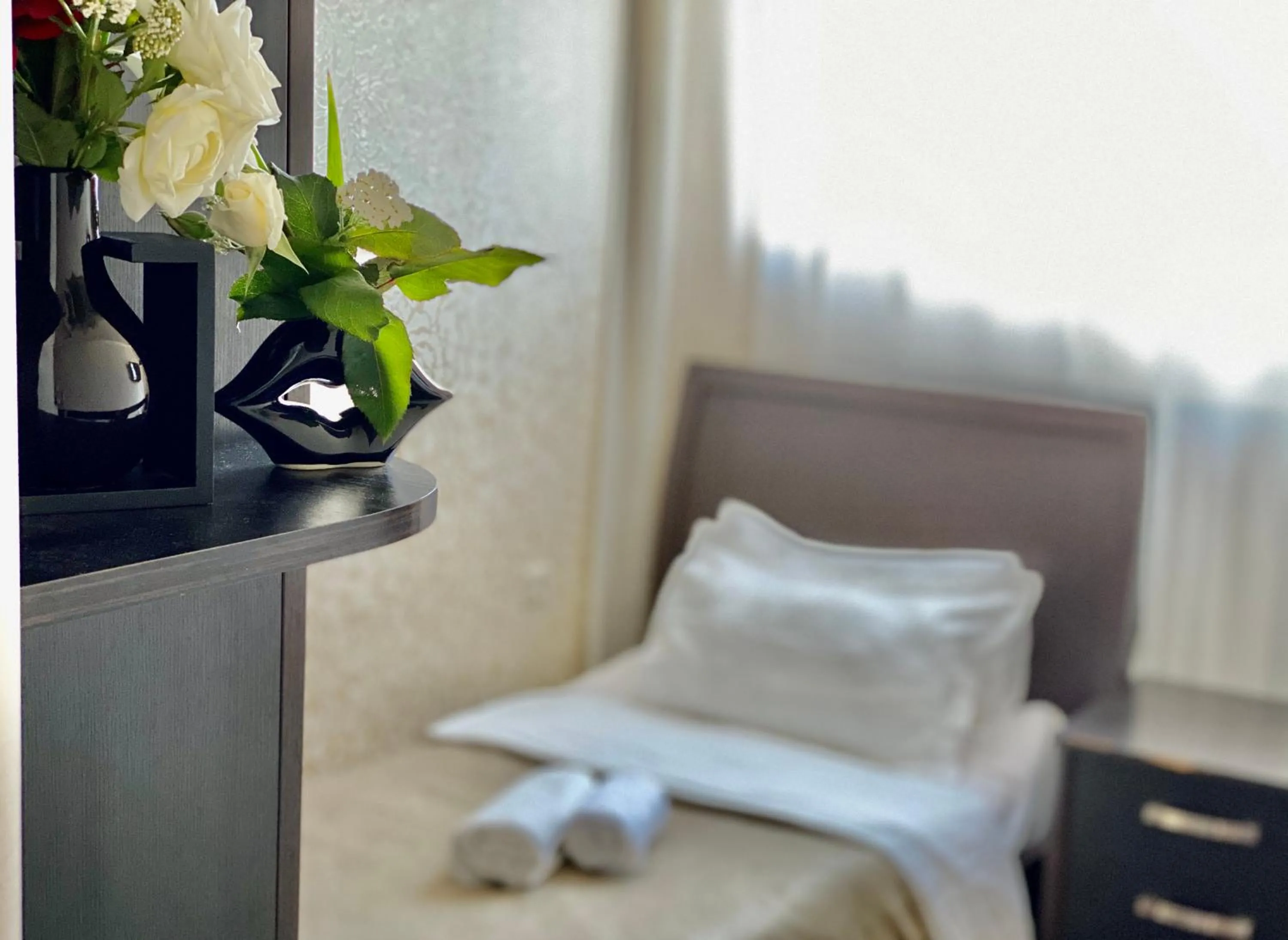 Bed in Parvana Hotel