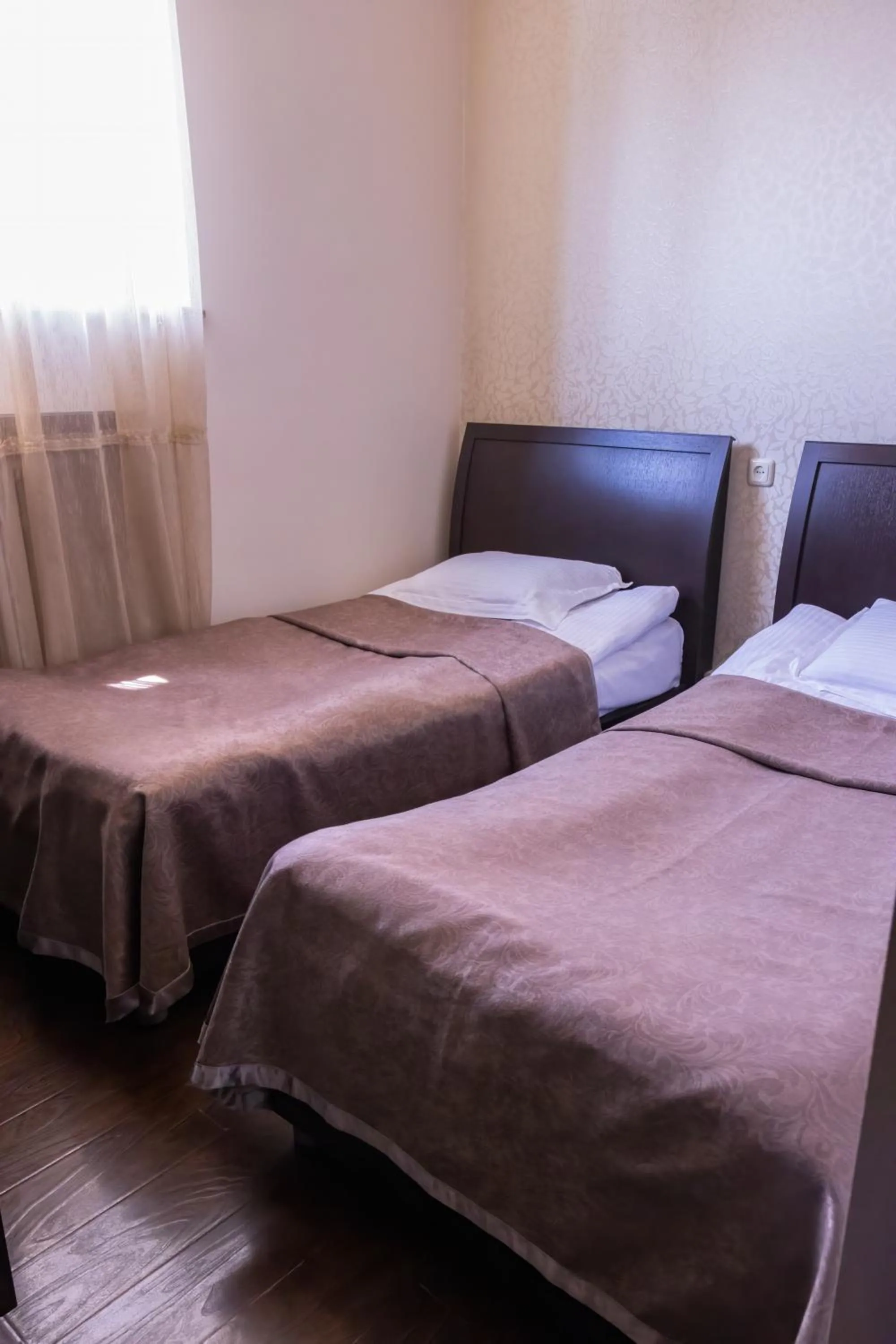 Bed in Parvana Hotel