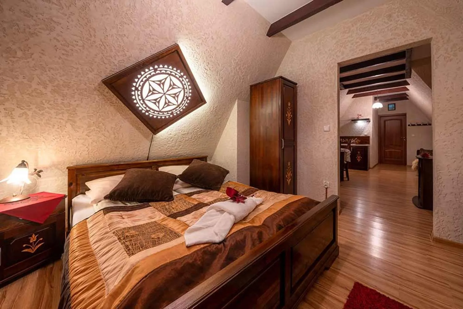 Bed in Willa Danielka