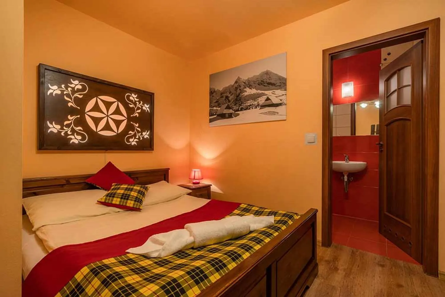 Bed in Willa Danielka