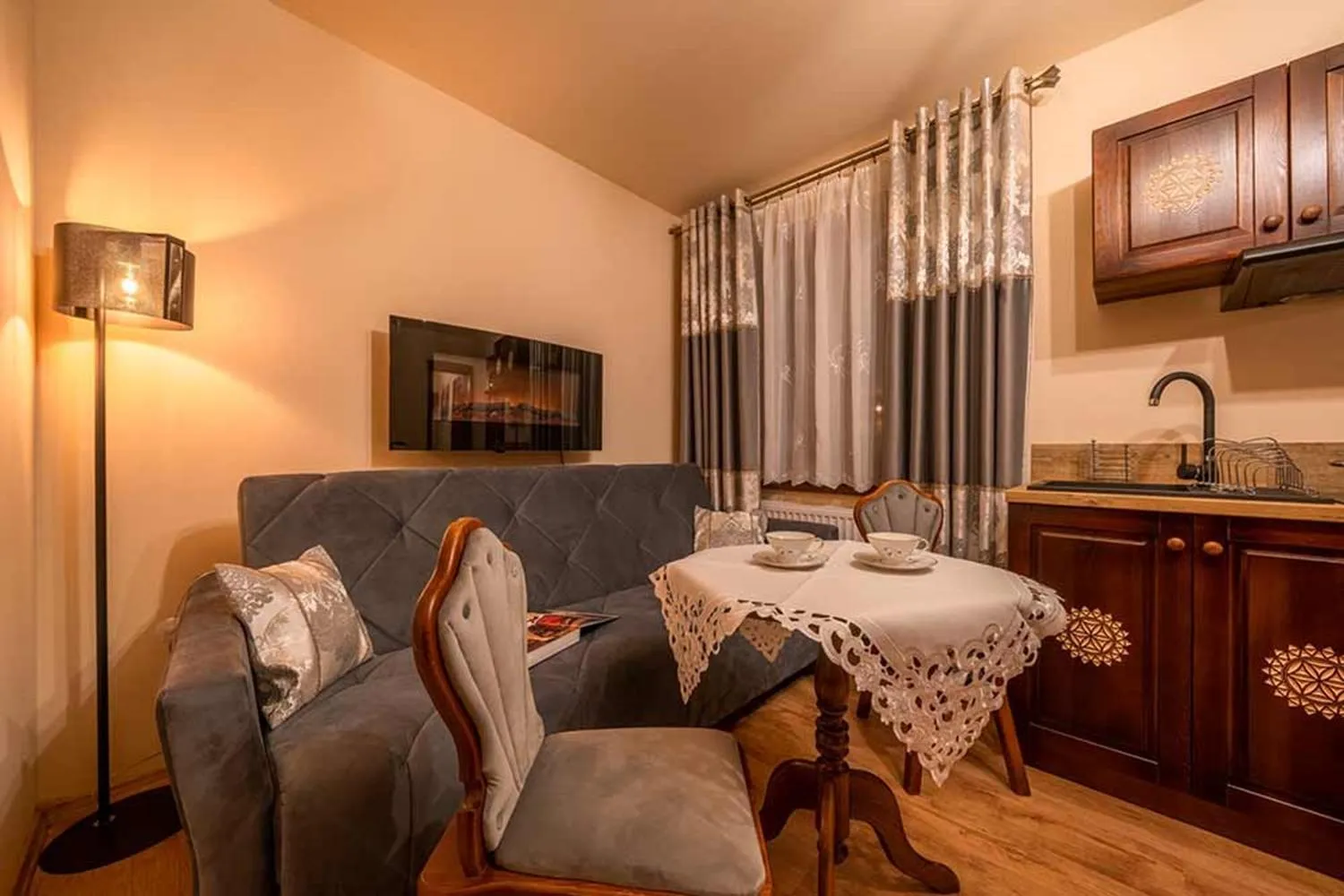 Kitchen or kitchenette in Willa Danielka