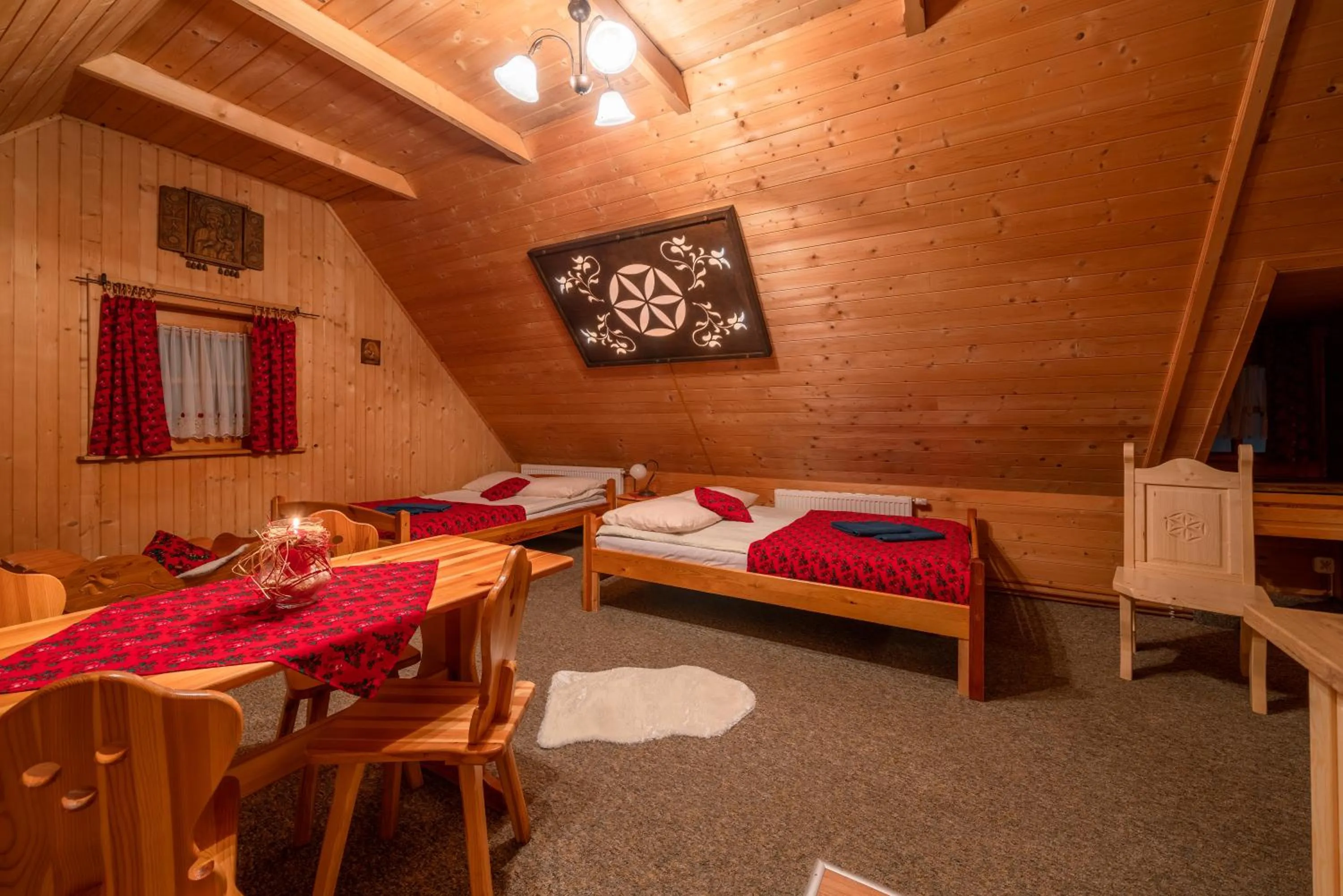 Living room, Bed in Willa Danielka