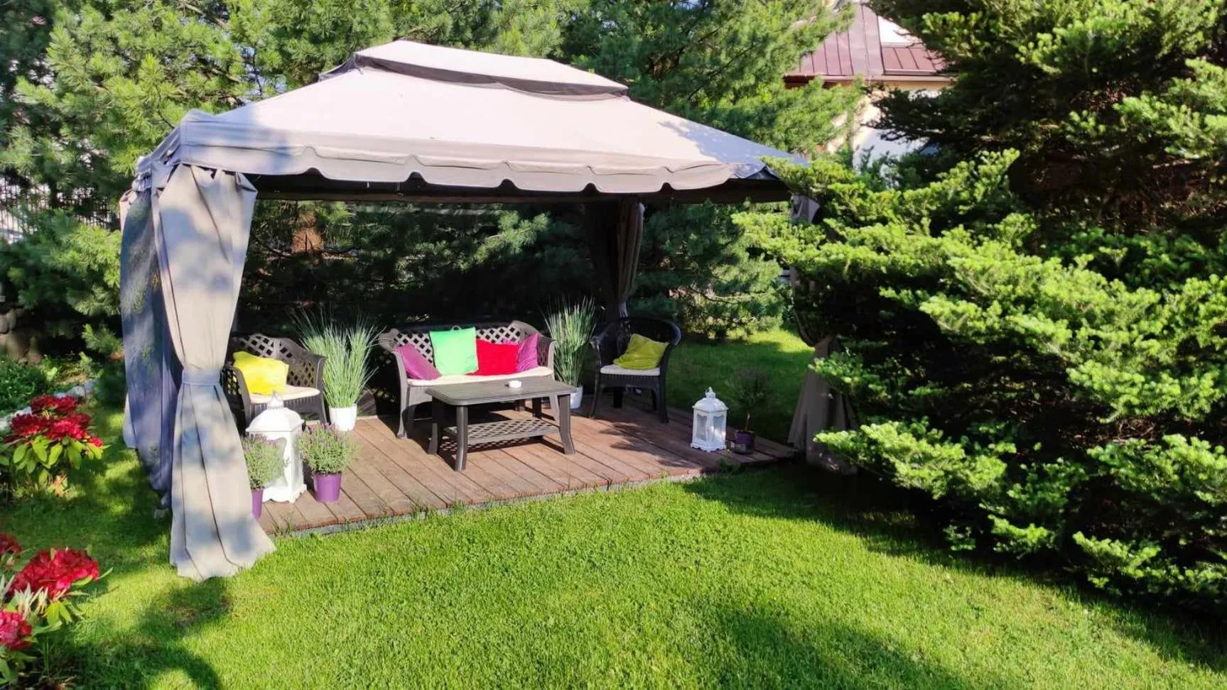 Garden in Willa Danielka