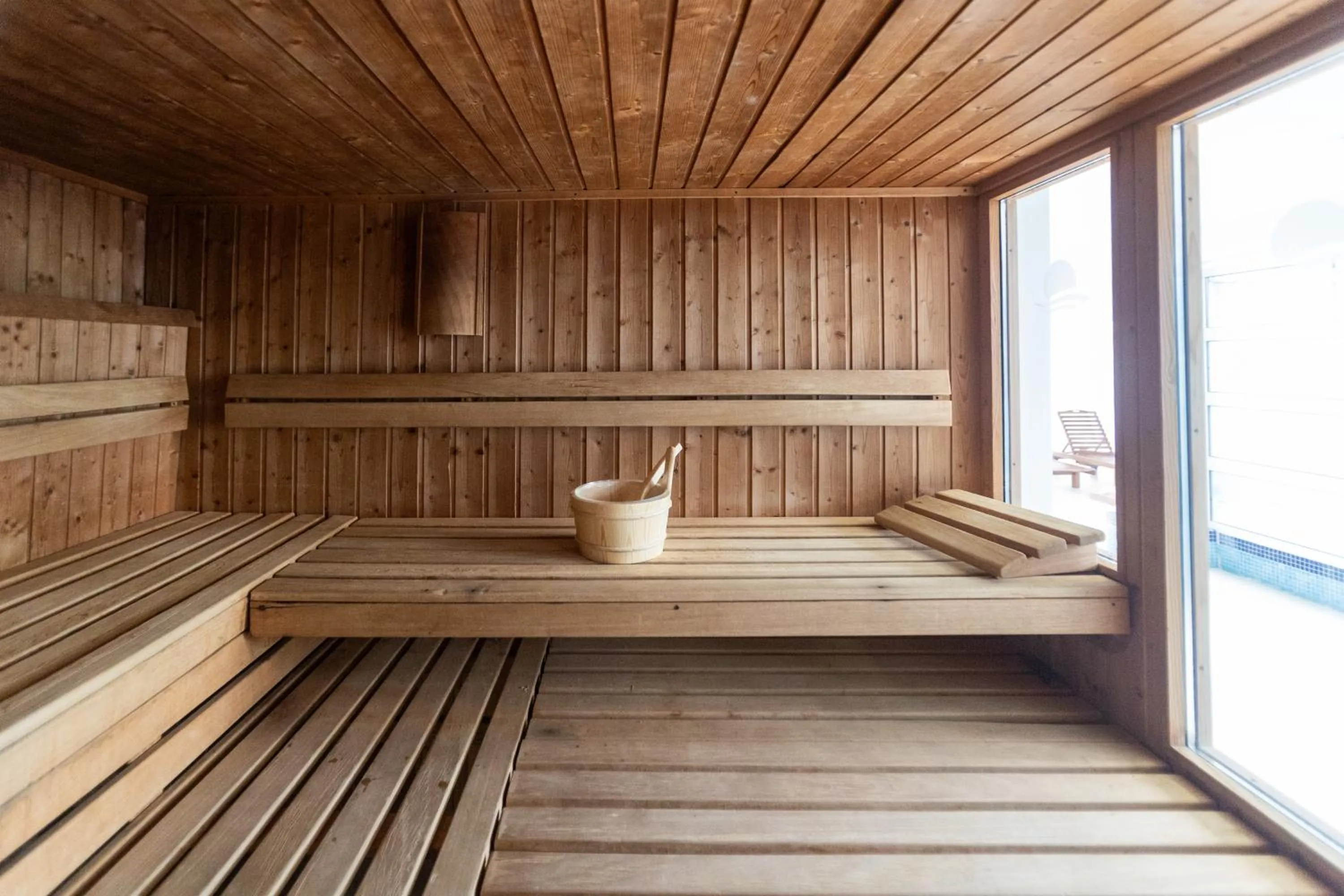 Sauna in Hotel Mariant Park