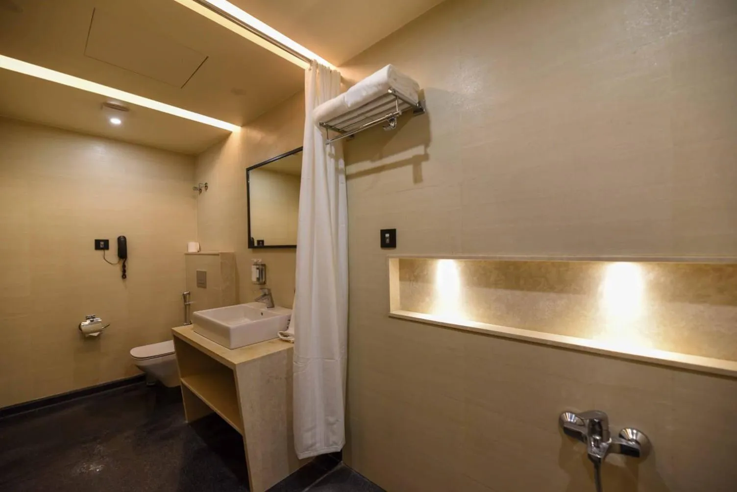 Shower in Ayra Boutique Hotel