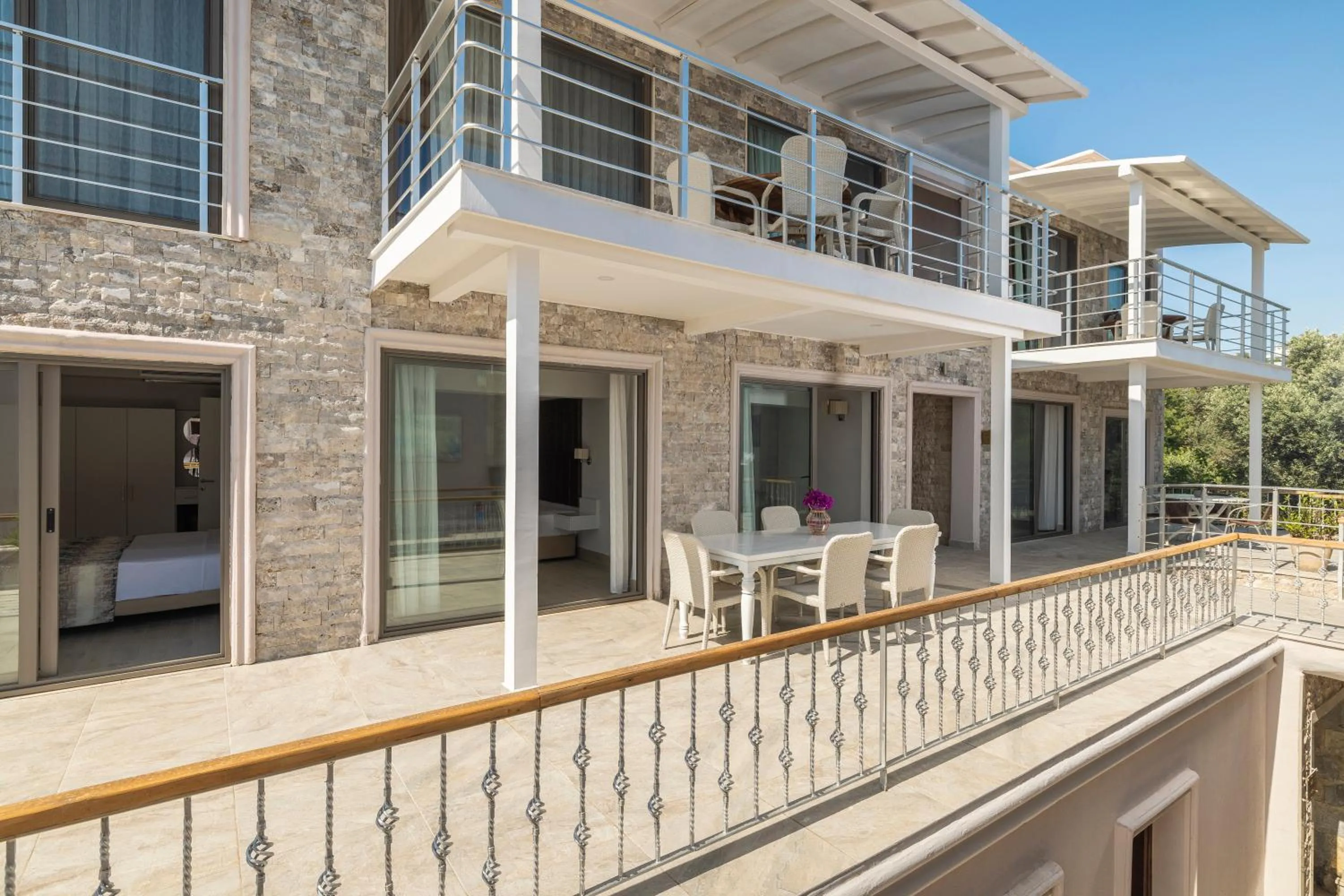 Balcony/Terrace in Elite Hotel Yalıkavak