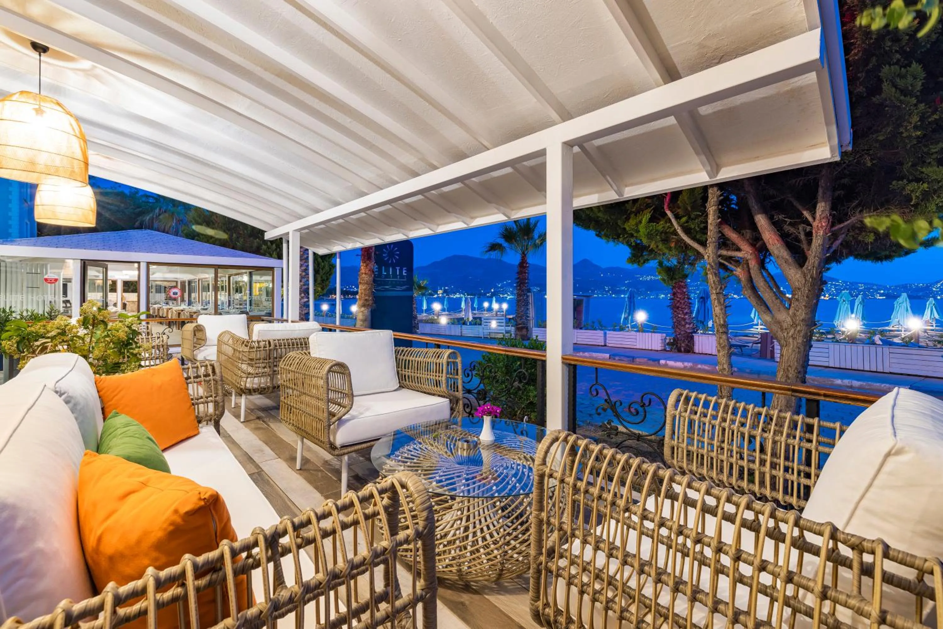 Balcony/Terrace in Elite Hotel Yalıkavak