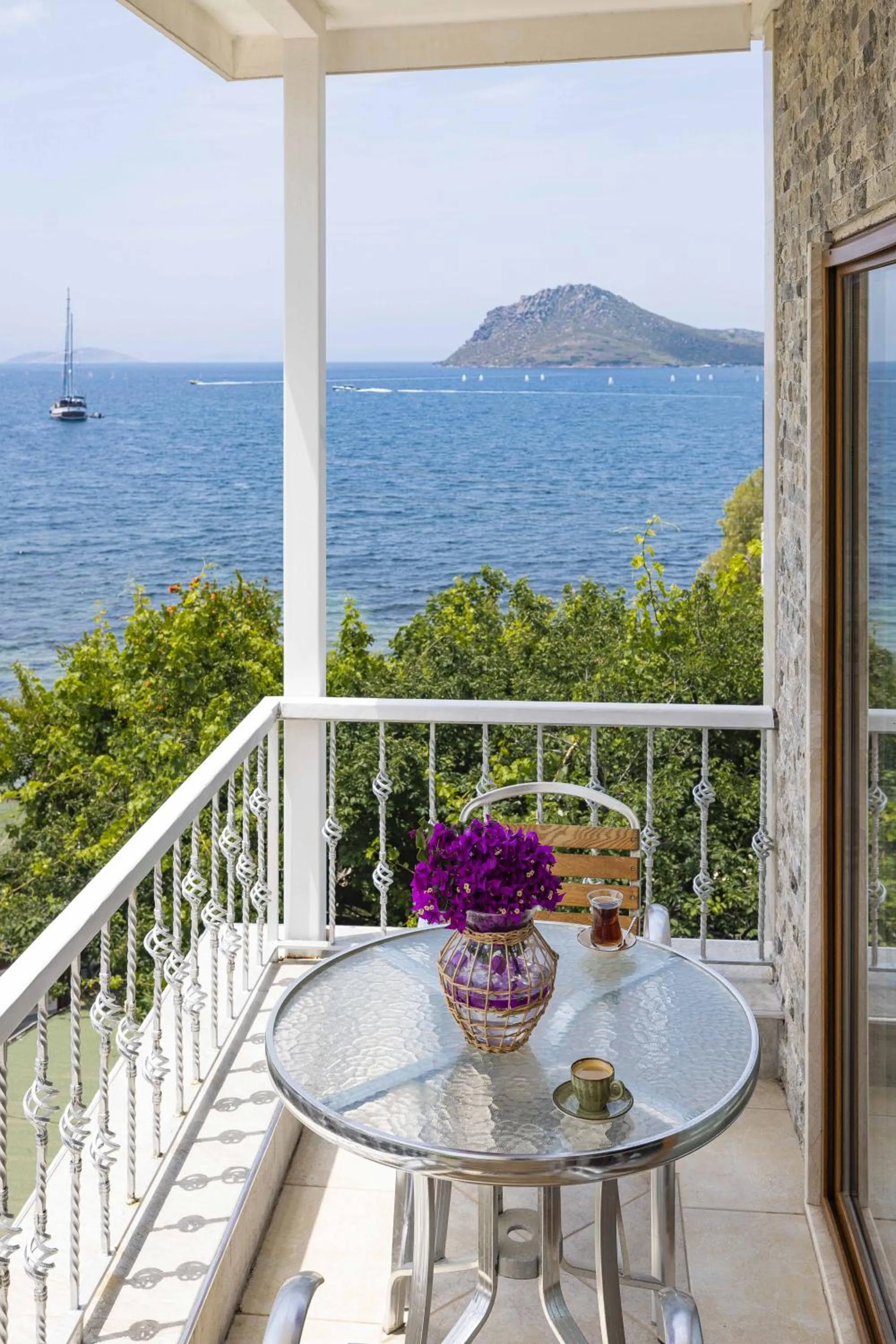 Balcony/Terrace in Elite Hotel Yalıkavak