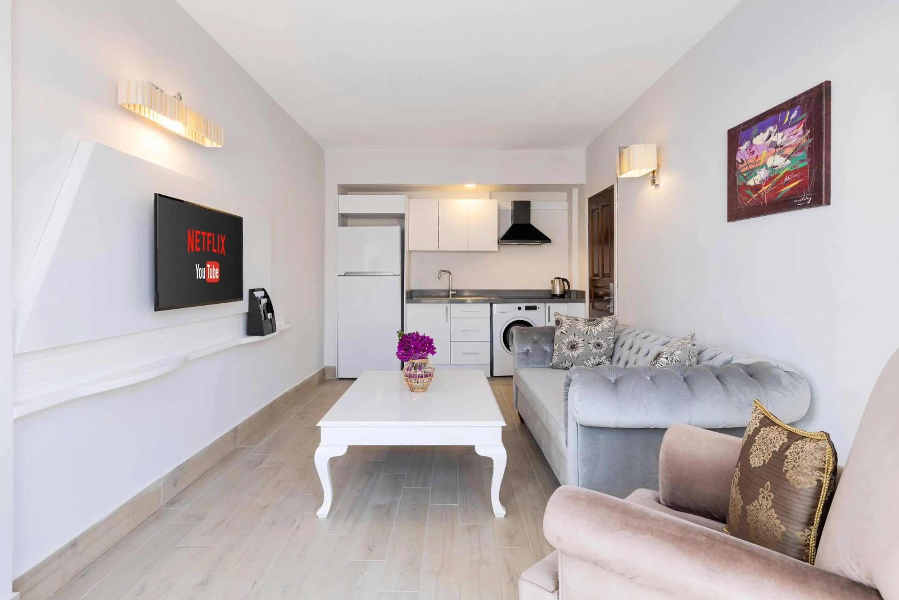 Kitchen or kitchenette in Elite Hotel Yalıkavak