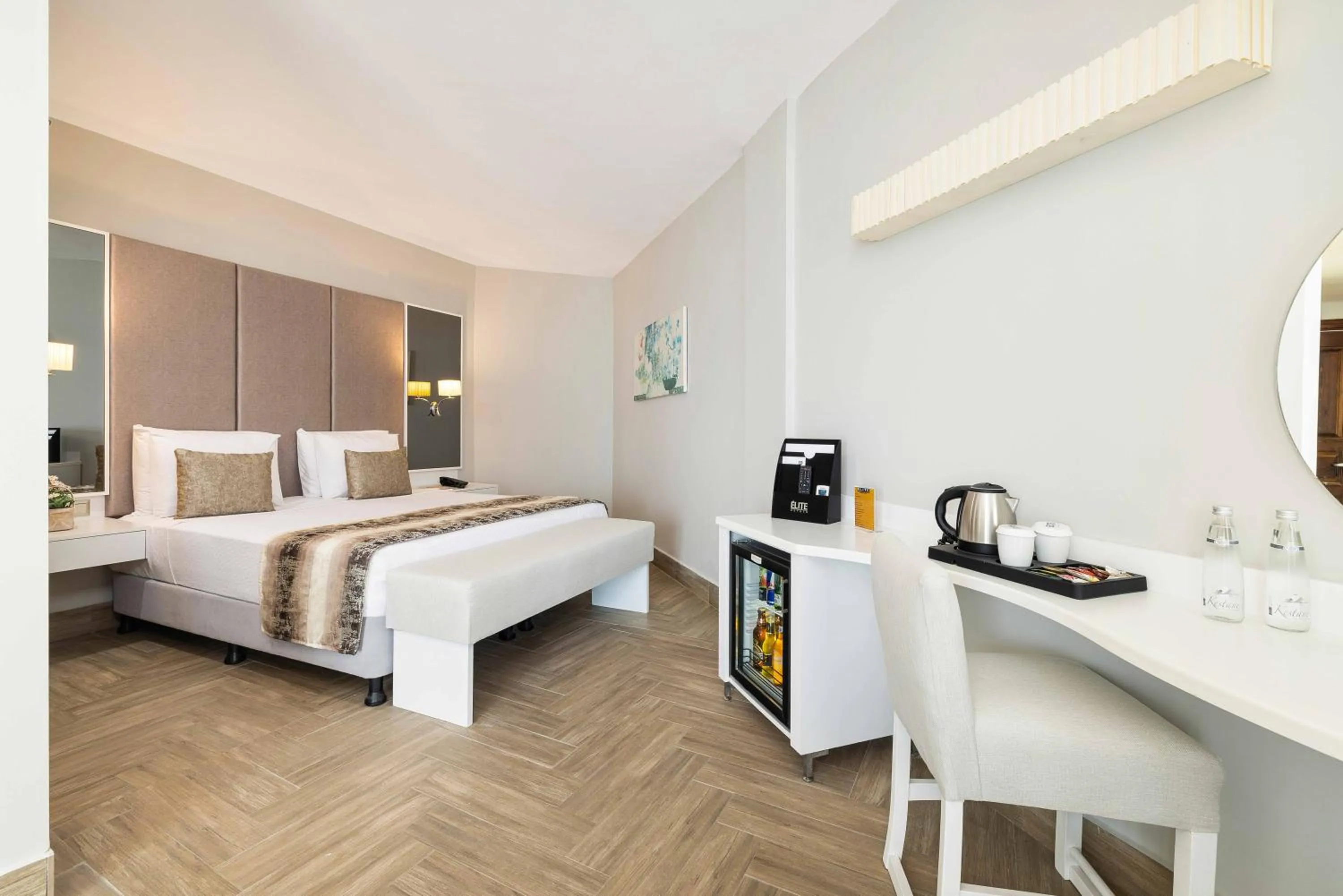 Bedroom, Bed in Elite Hotel Yalıkavak