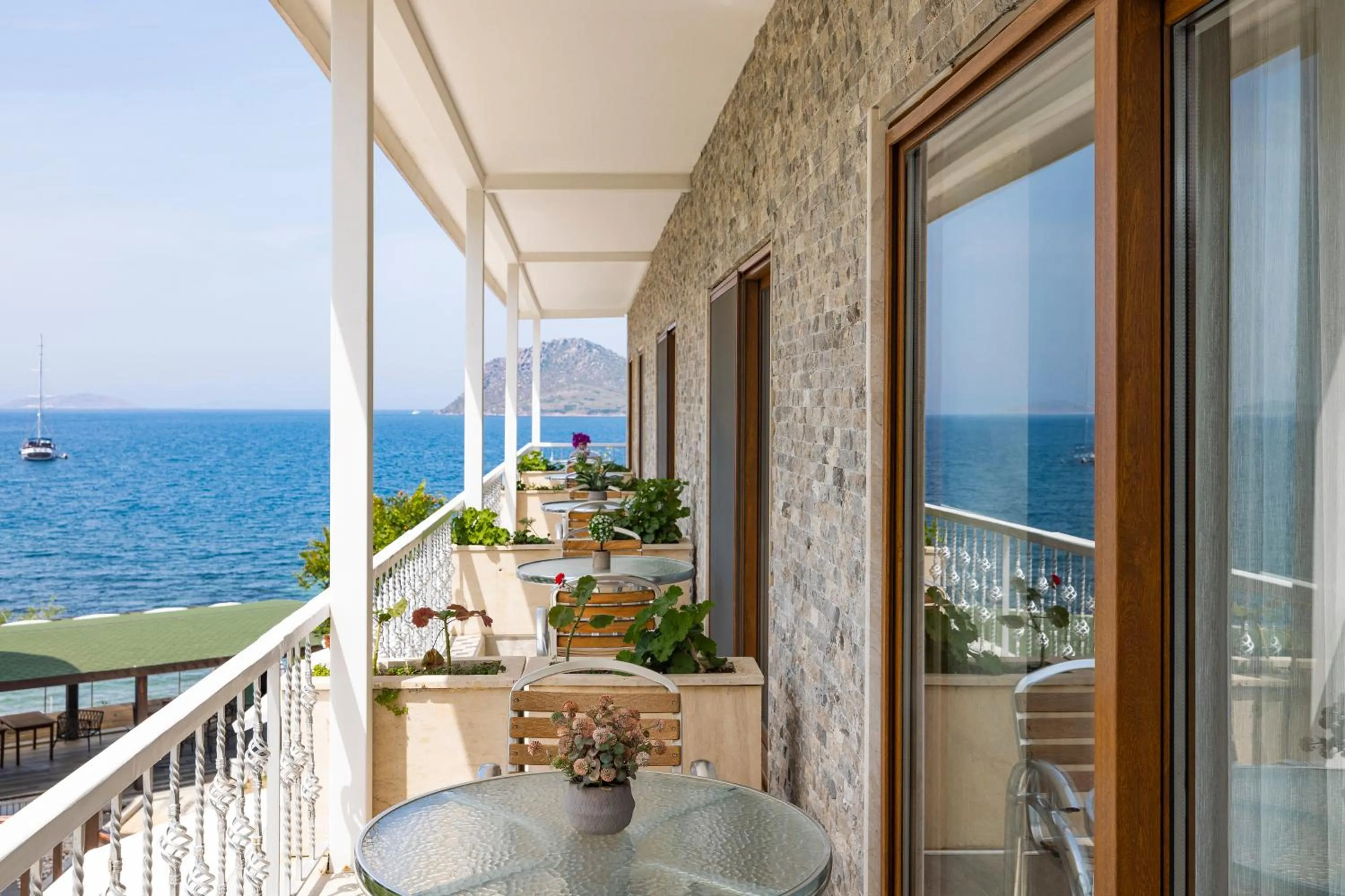 Balcony/Terrace in Elite Hotel Yalıkavak