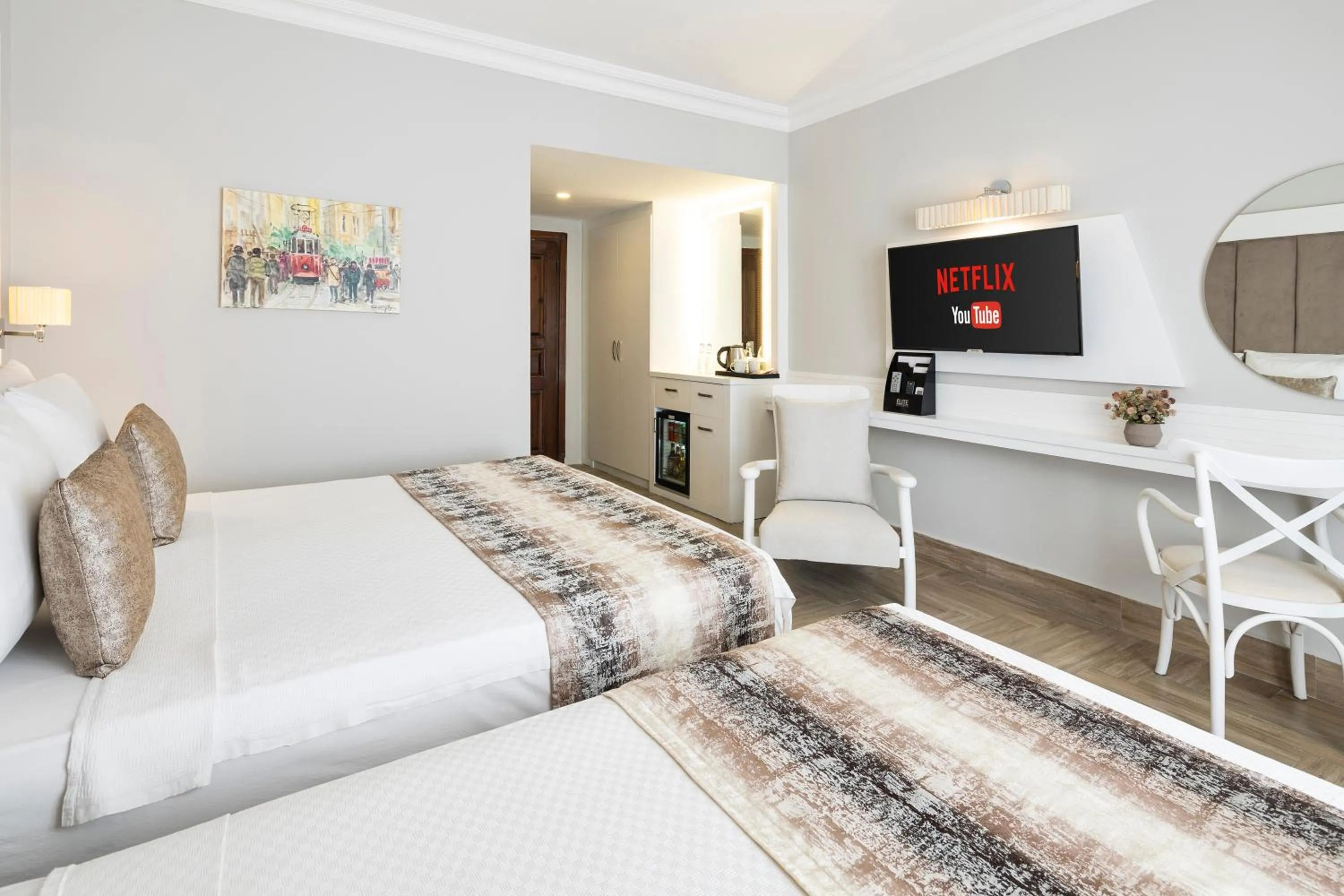 Bedroom, Bed in Elite Hotel Yalıkavak