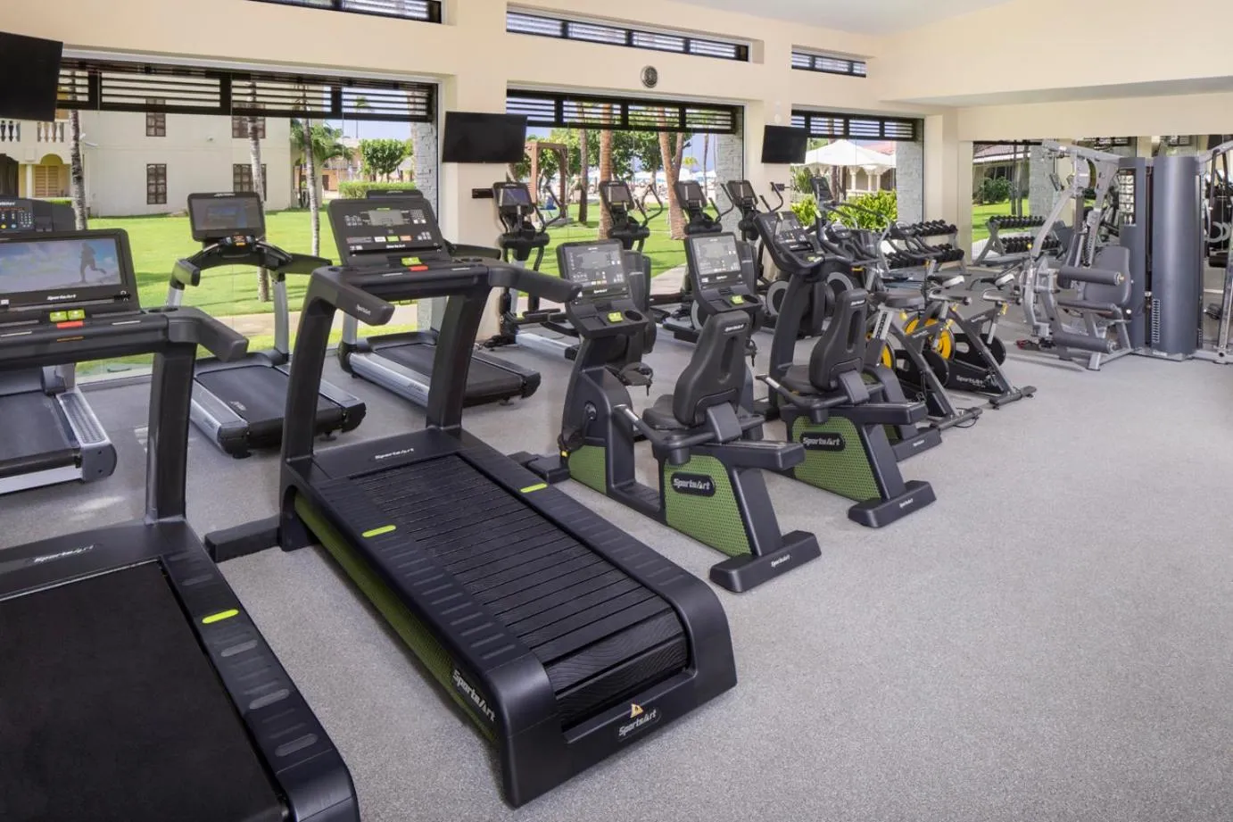 Fitness centre/facilities in Bucuti & Tara Boutique Beach Resort - Adult Only
