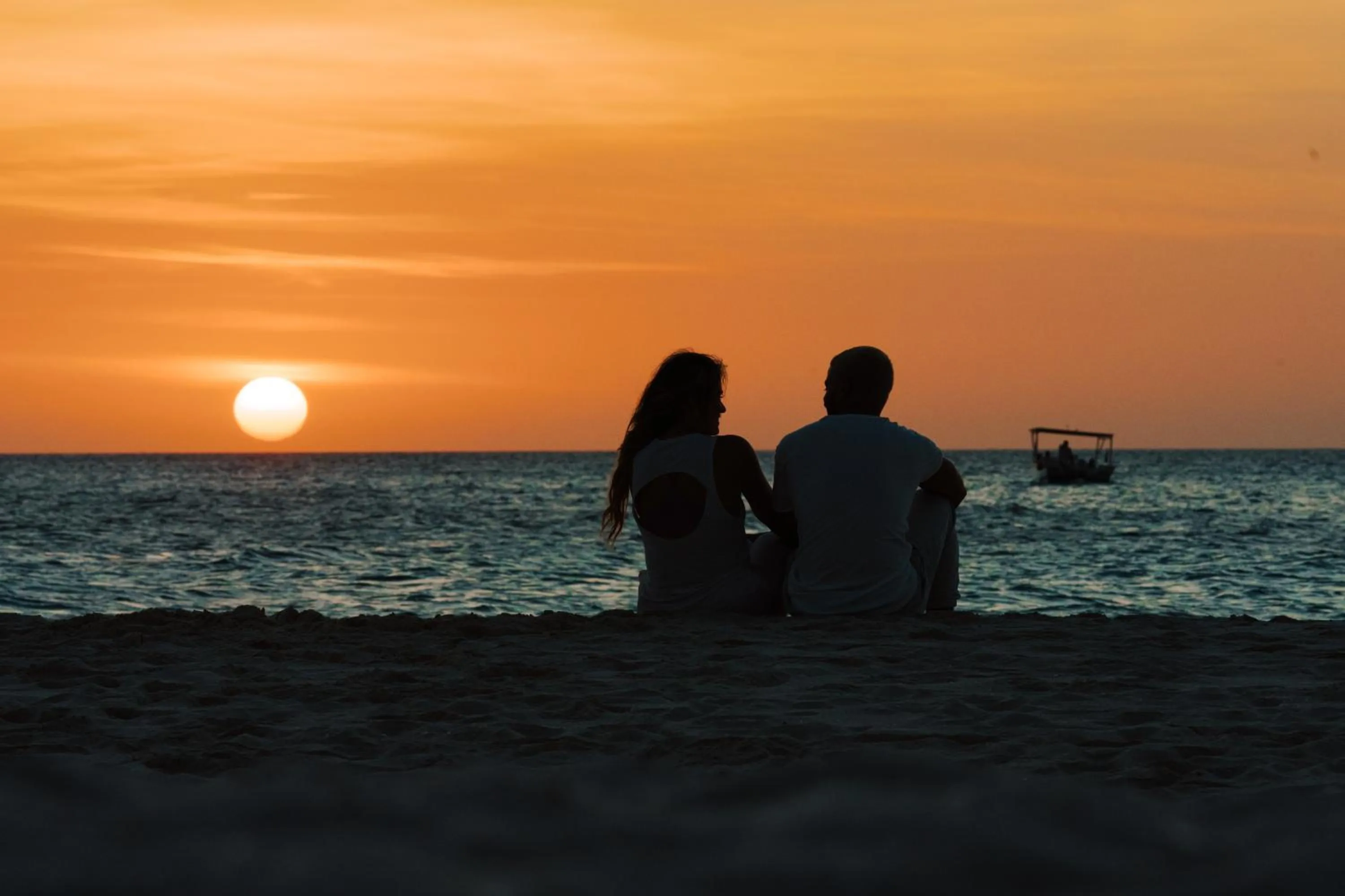 Beach in Bucuti & Tara Boutique Beach Resort - Adult Only