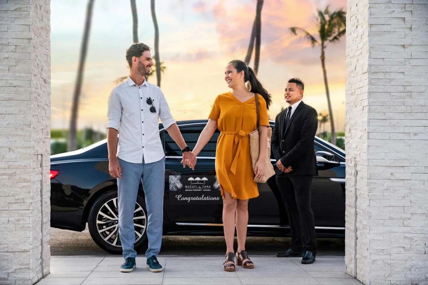 Facade/entrance in Bucuti & Tara Boutique Beach Resort - Adult Only