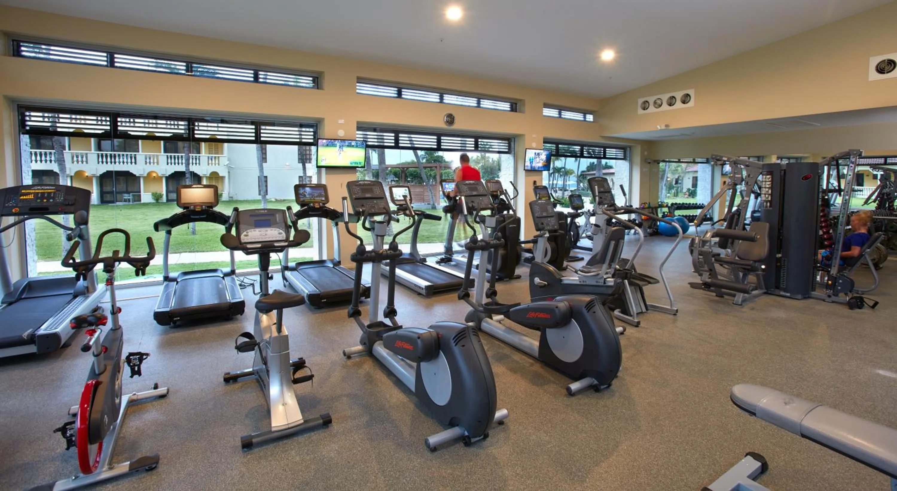 Fitness centre/facilities in Bucuti & Tara Boutique Beach Resort - Adult Only